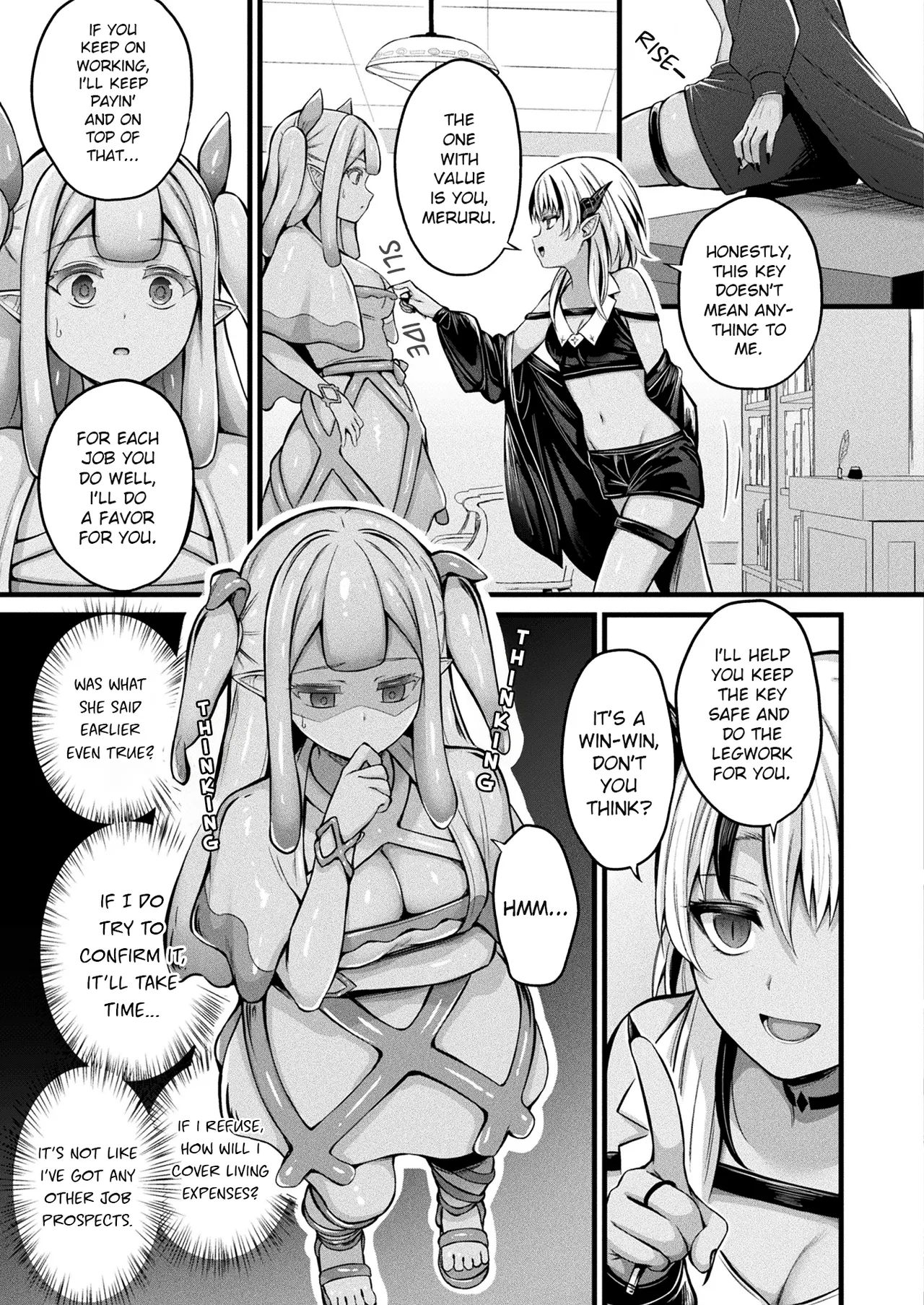 Slime Girl Meruru's Sexy Job - Episode 2 page 3 full