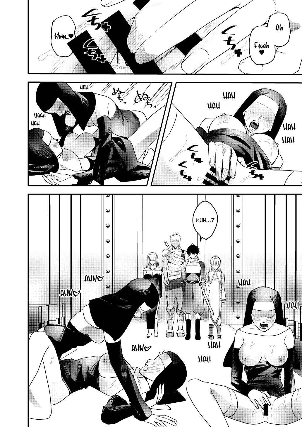 The Hero Party Falls to an Erotic Cult page 5 full