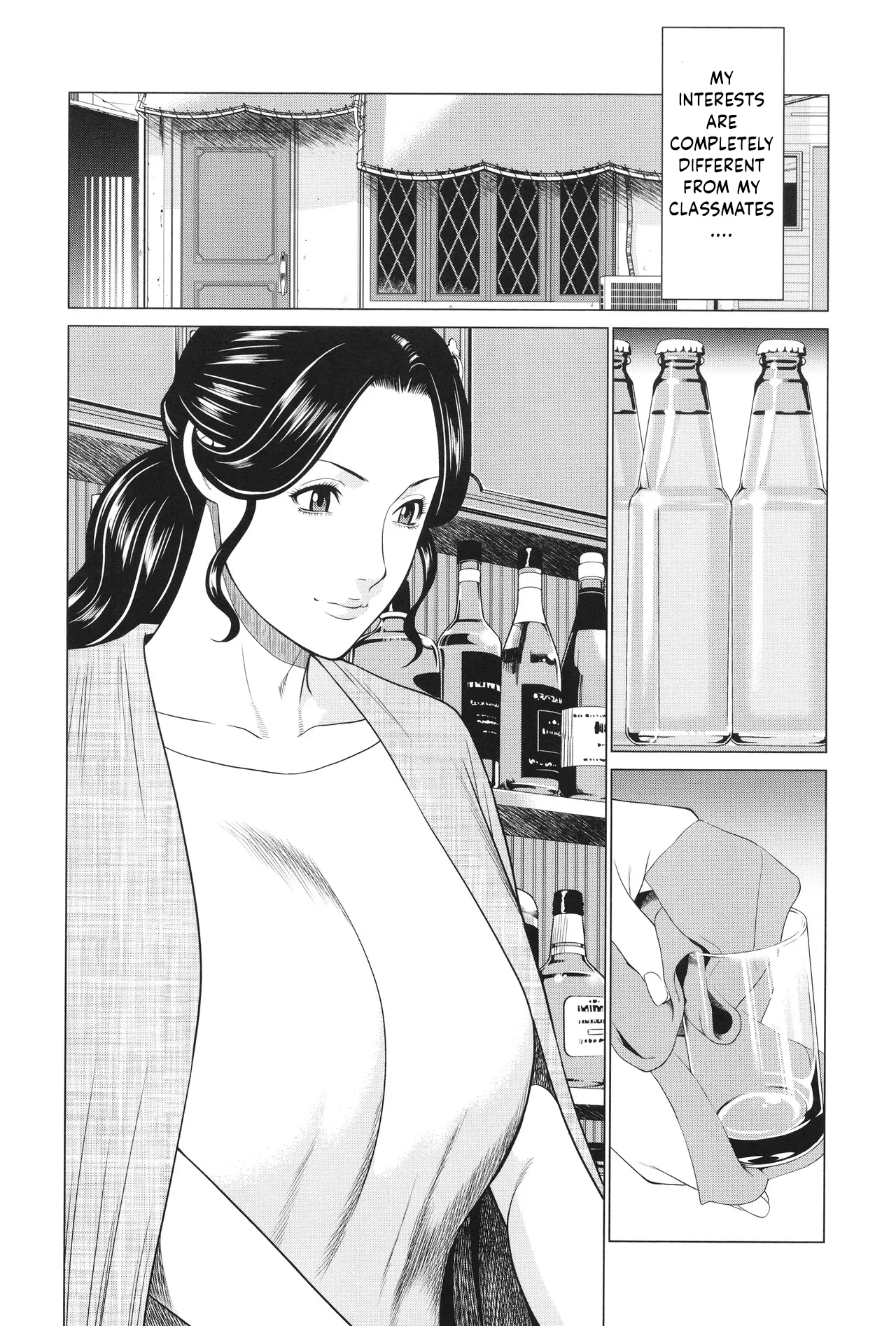 My Fair Milf : My Childhood Friend's Mom Is My Sex Friend Ch.1 page 5 full