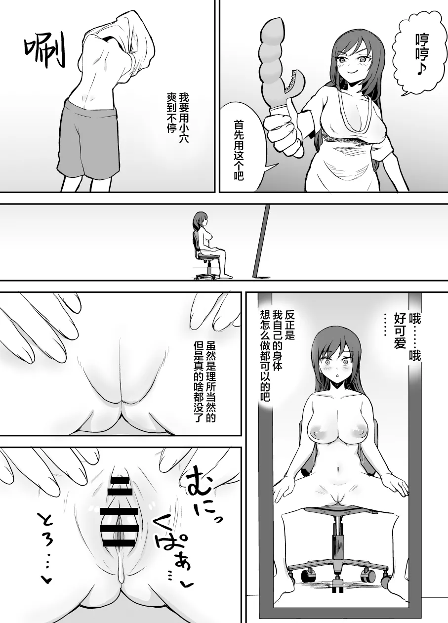 Karui Kimochi de TS Kusuri ni Te o Dashita Otoko ga Mi mo Kokoro mo Mesu Ochi Suru Made  Onanie Hen | 抱着轻率心态尝试TS药的男人，直到身心彻底堕为雌性①自慰篇 page 6 full