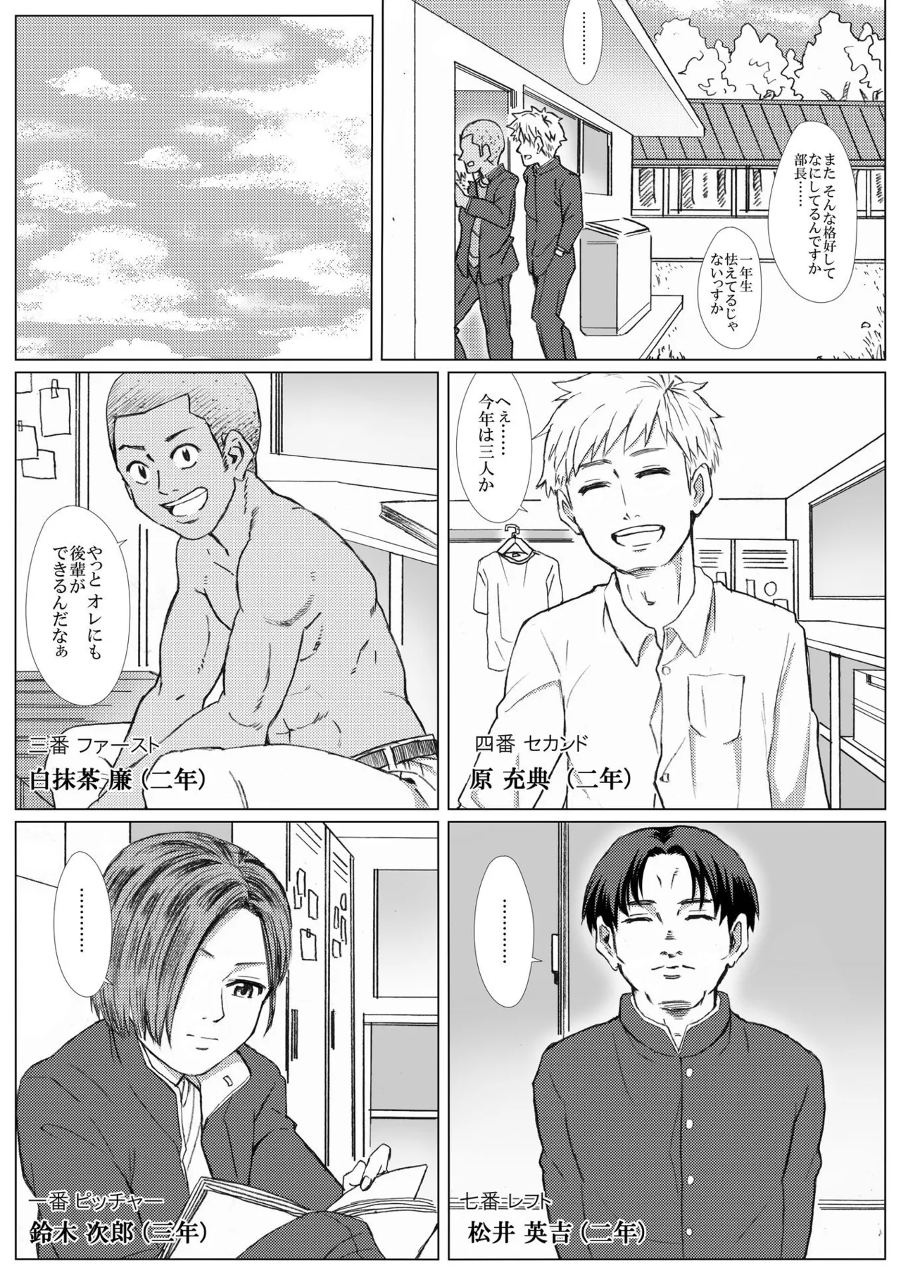 The Erotic Activities of the Kurochinko Gakuen Baseball Team page 7 full