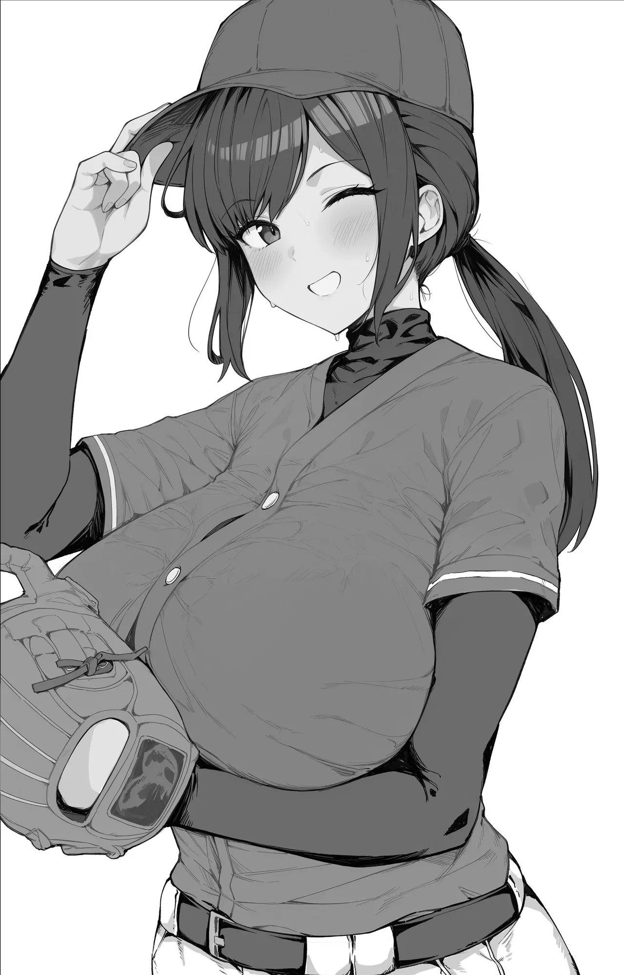 Tokkun Suki na Yakyuubu-chan | Baseball-chan Loves Special Training page 9 full