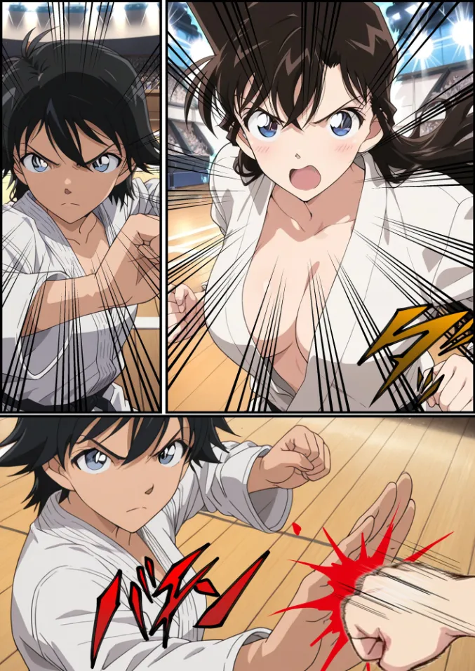 Detective Conan: The Ran Mouri Public Indecency Case - Complete Corruption & AV Debut Arc page 9 full