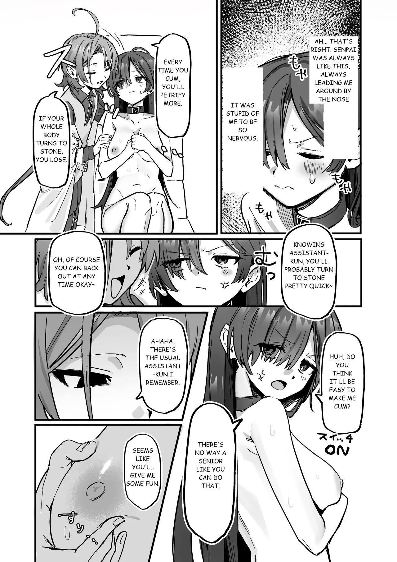 Shinjin Kenshuu de Kairaku Sekika Zeme... desu ka!? | Pleasure Petrification Torture During New Employee Training...!? page 8 full