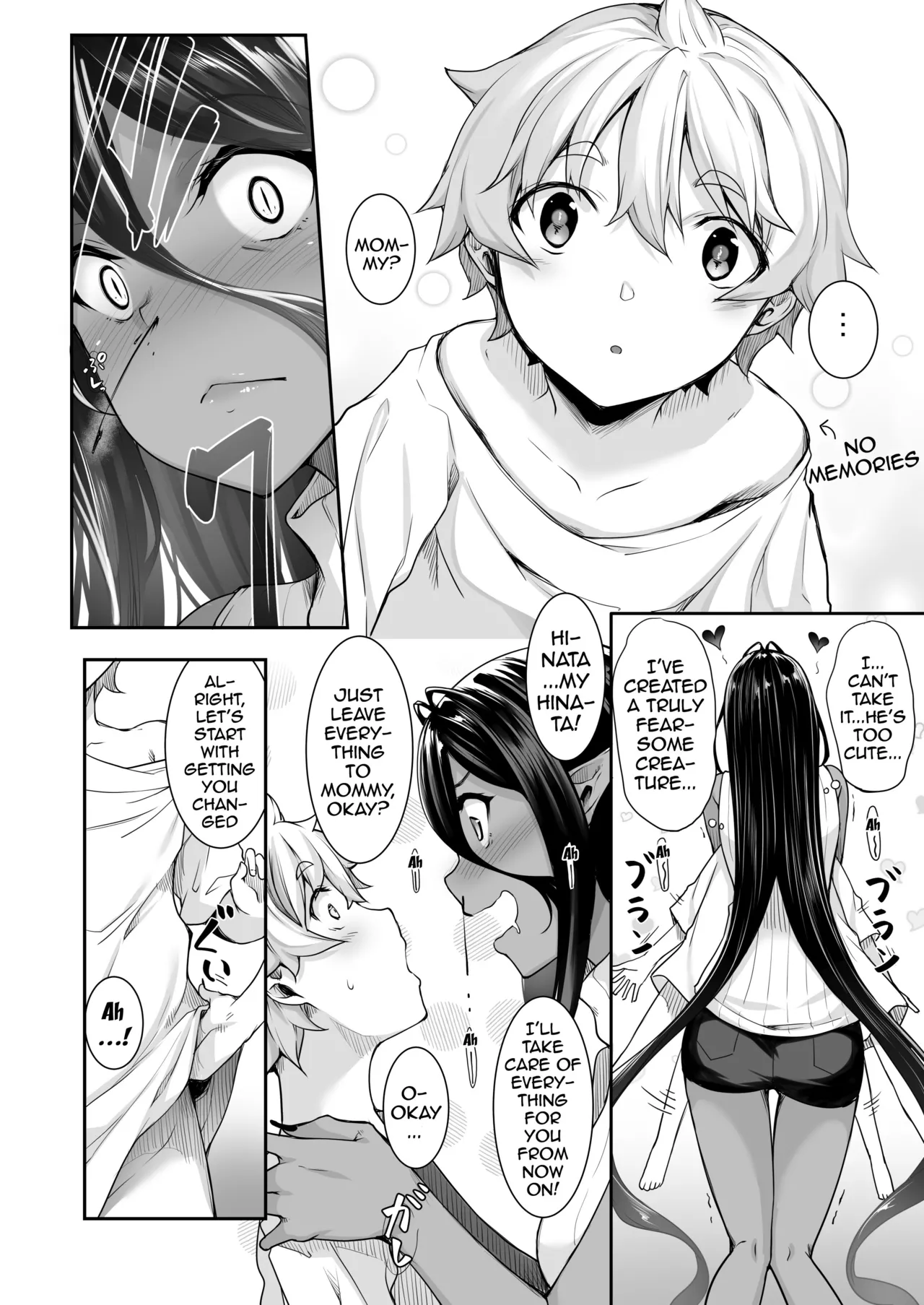 Chotto dake Ai ga Omoi Dark Elf ga Isekai kara Oikakete Kita 3 page 3 full