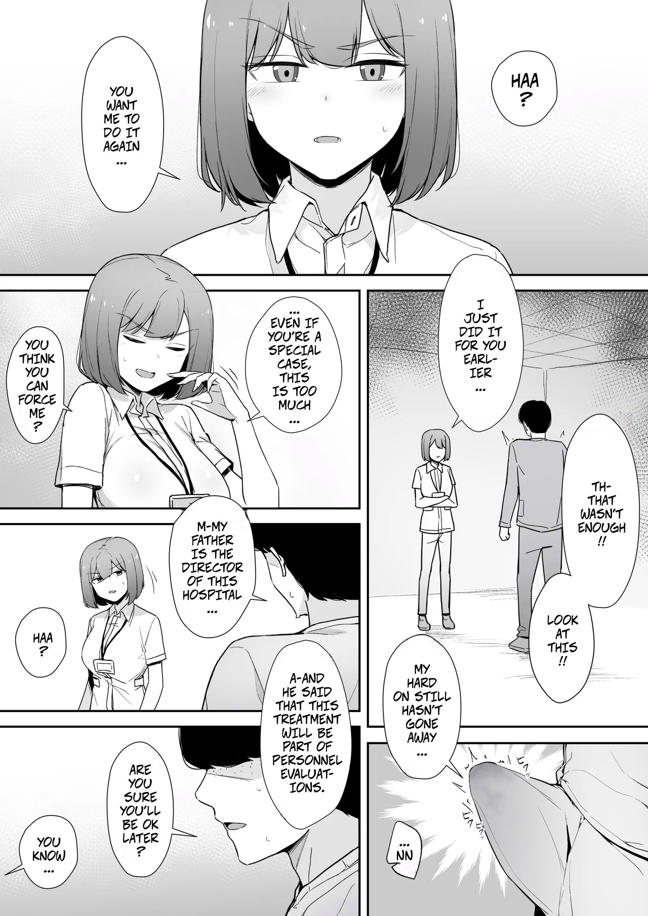 My Nurse Takes Care of My Sexual Needs With A Disgusted Look On Her Face page 8 full