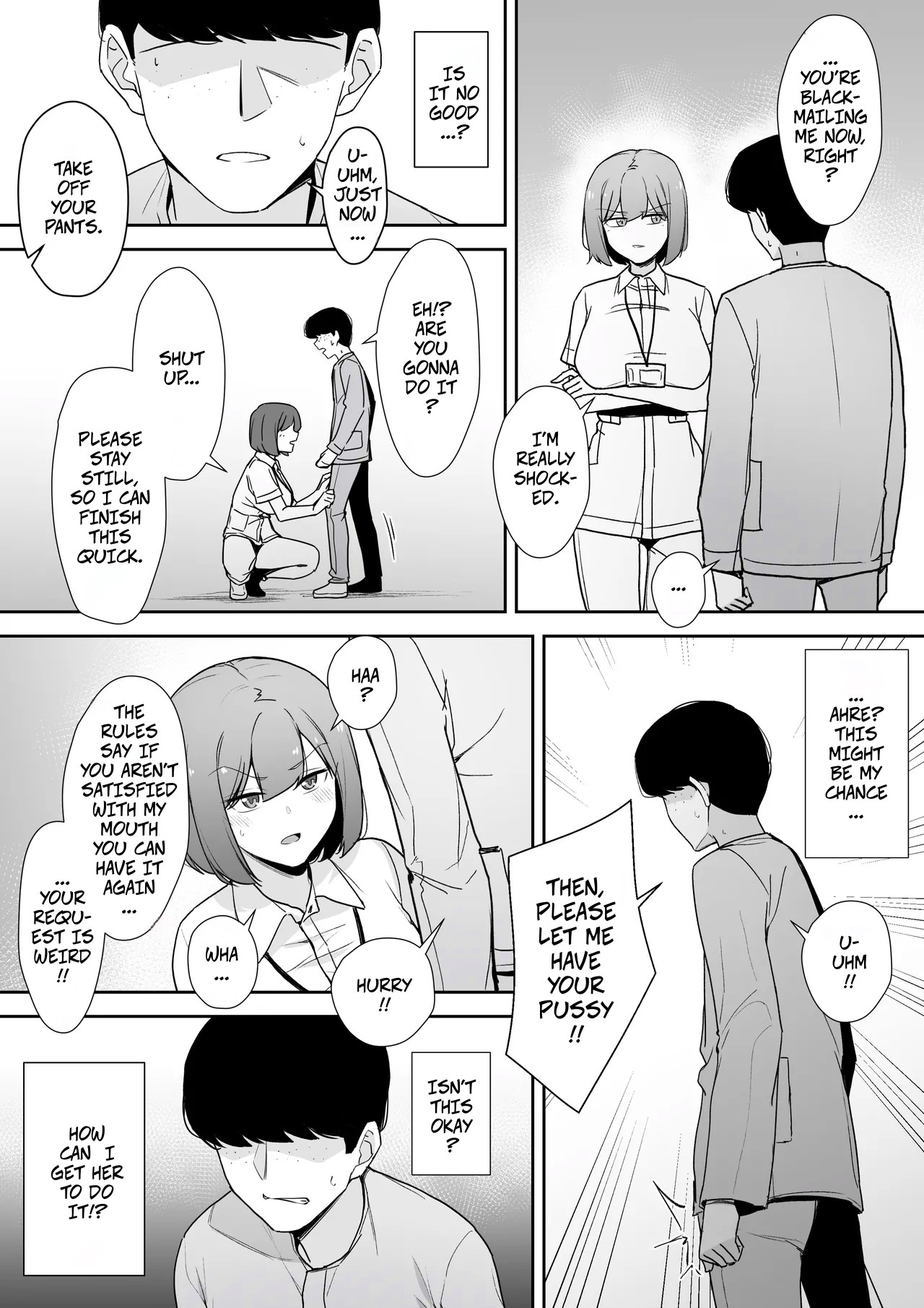 My Nurse Takes Care of My Sexual Needs With A Disgusted Look On Her Face page 9 full