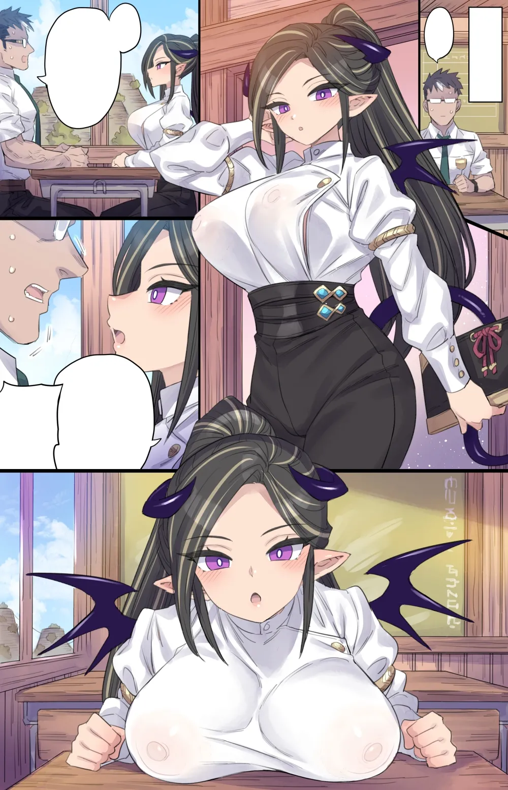 tannin no sensei to himitsu no kojin mendan ♥ page 8 full