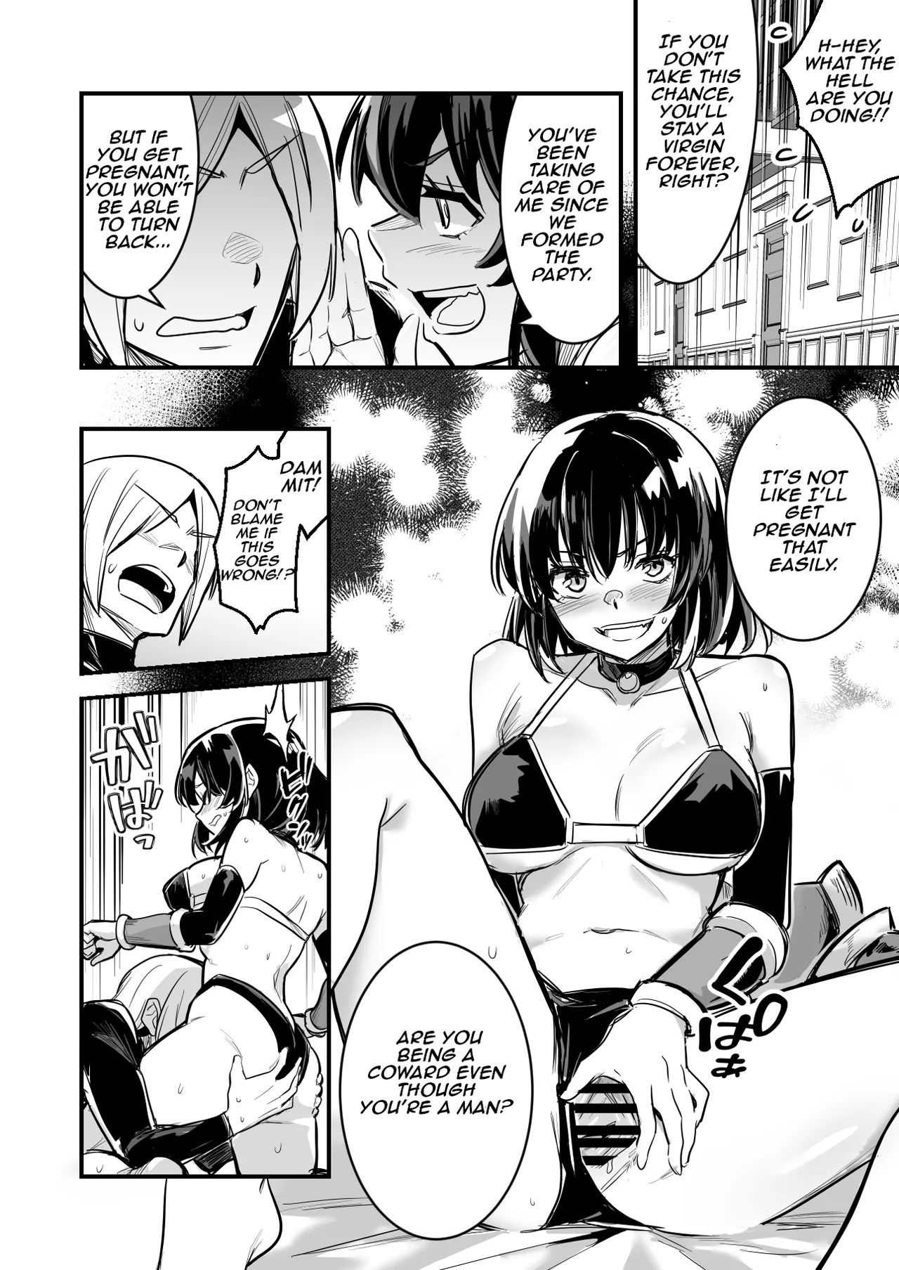 A Male Adventurer Caught in a TS Trap in a Dungeon and Gives Birth page 4 full