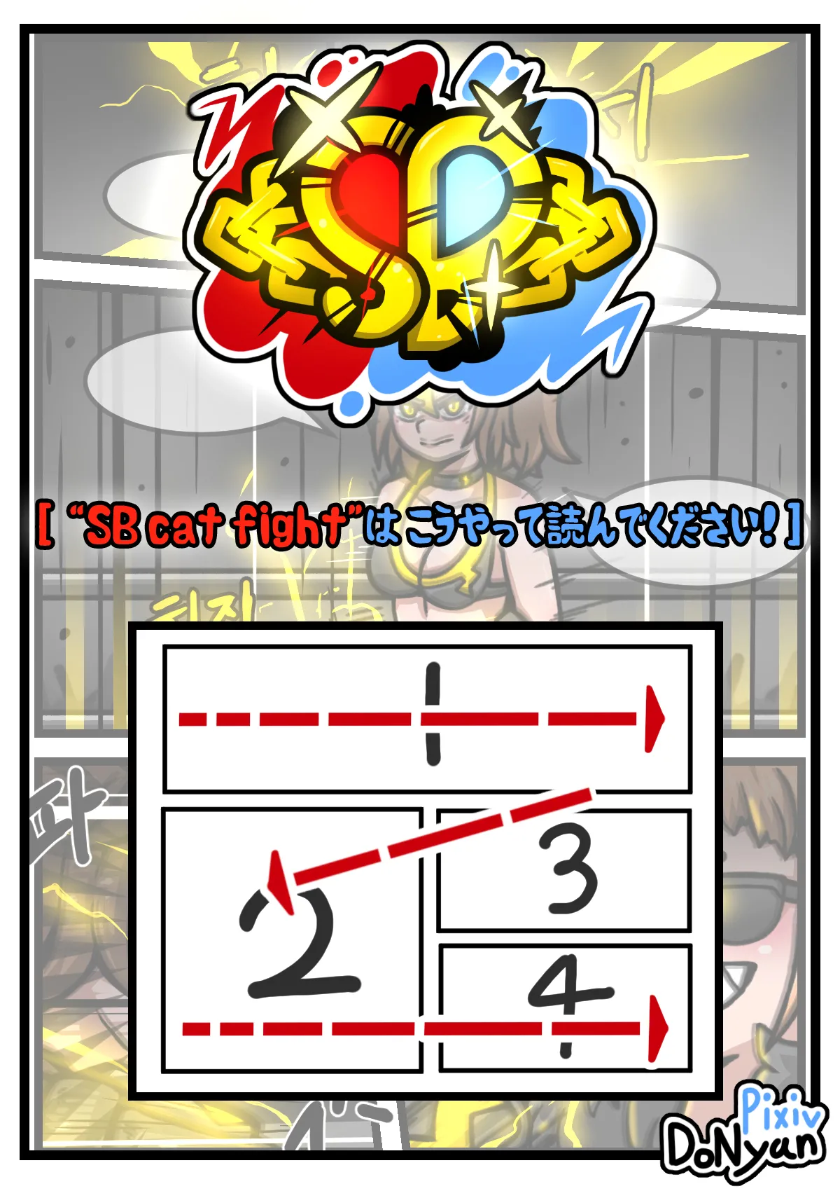 SB Catfight 3 page 1 full