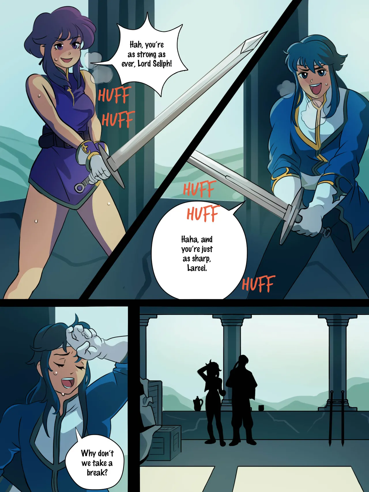 Larcei's Intimate Duel page 4 full