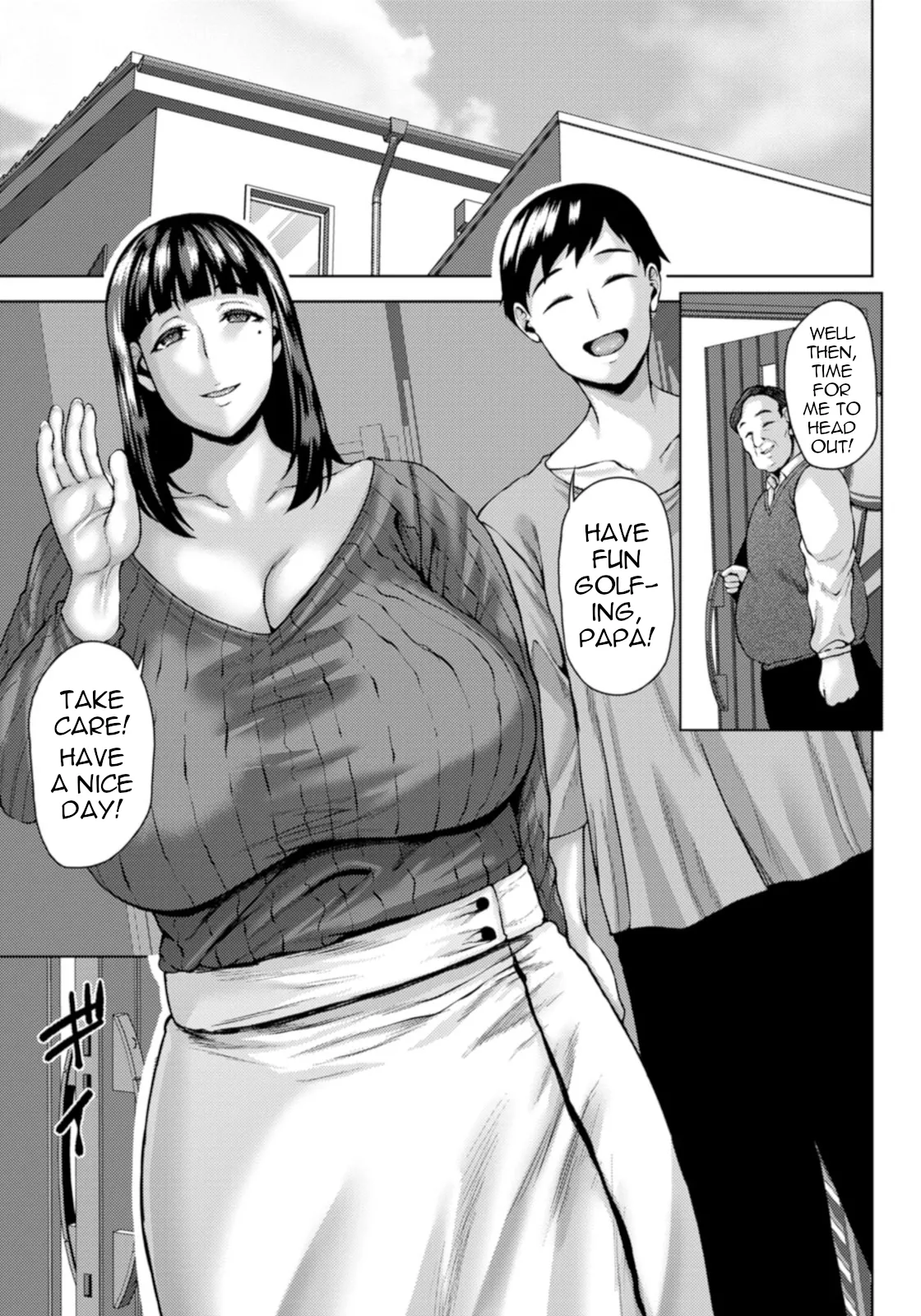 Mesuhaha Kanraku | Bitch Mama's Depraved Adultery page 1 full