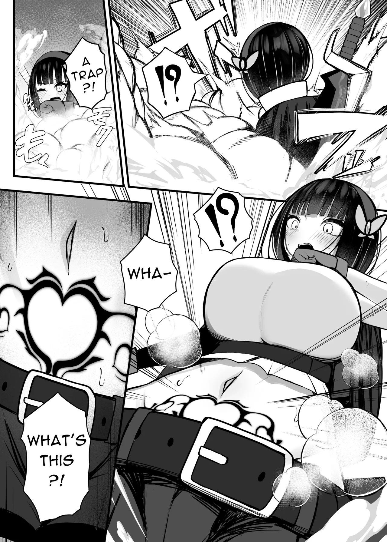 Moto Daiken Master no Boukensha-chan ga Shokushu no Hisomu Dungeon ni Chousen Suru Hanashi + Omake Illustrations | Former Greatsword Master Tries to Clear a Tentacle Dungeon page 9 full