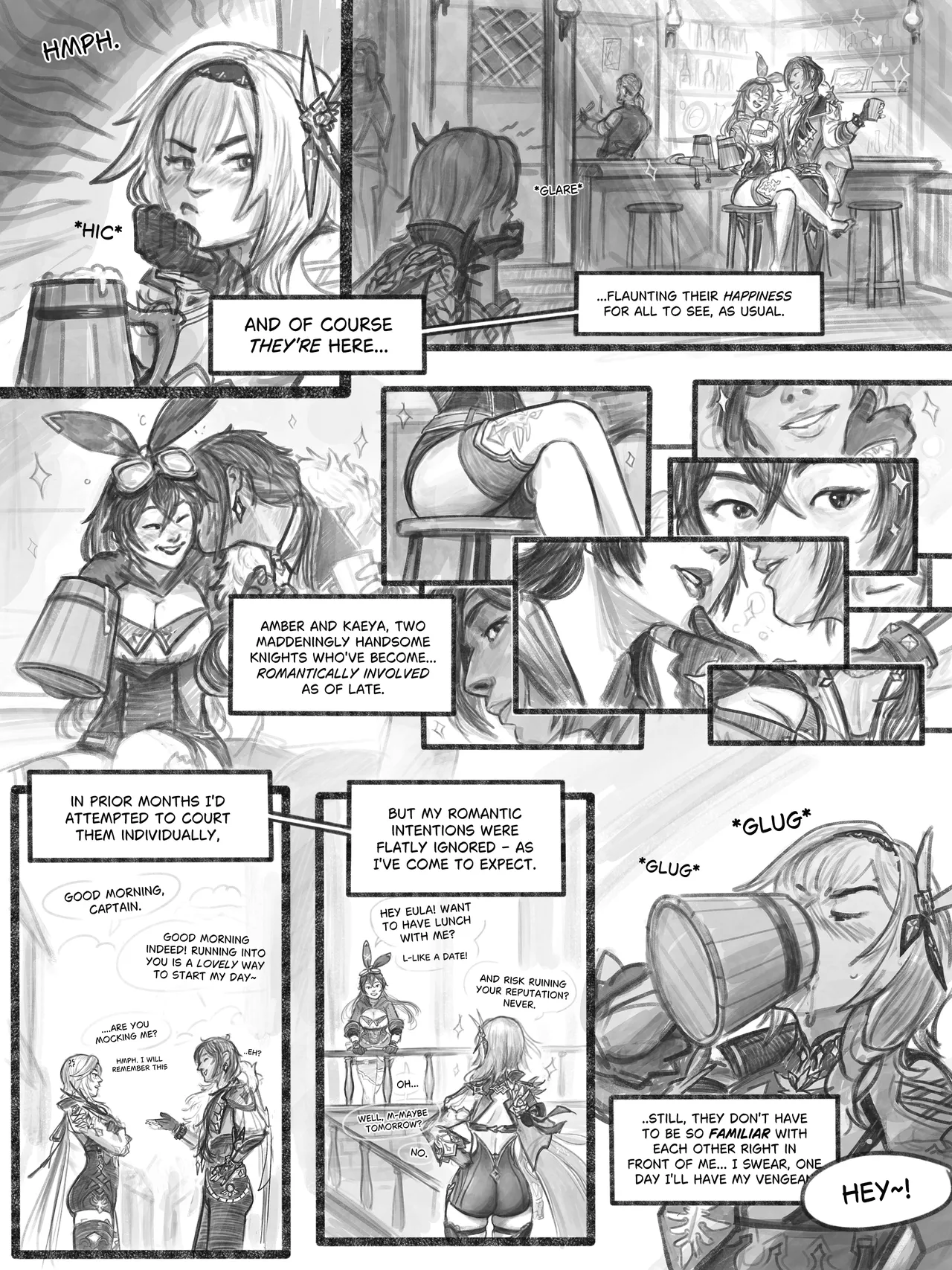 Knighty Night Genshin Impact page 3 full