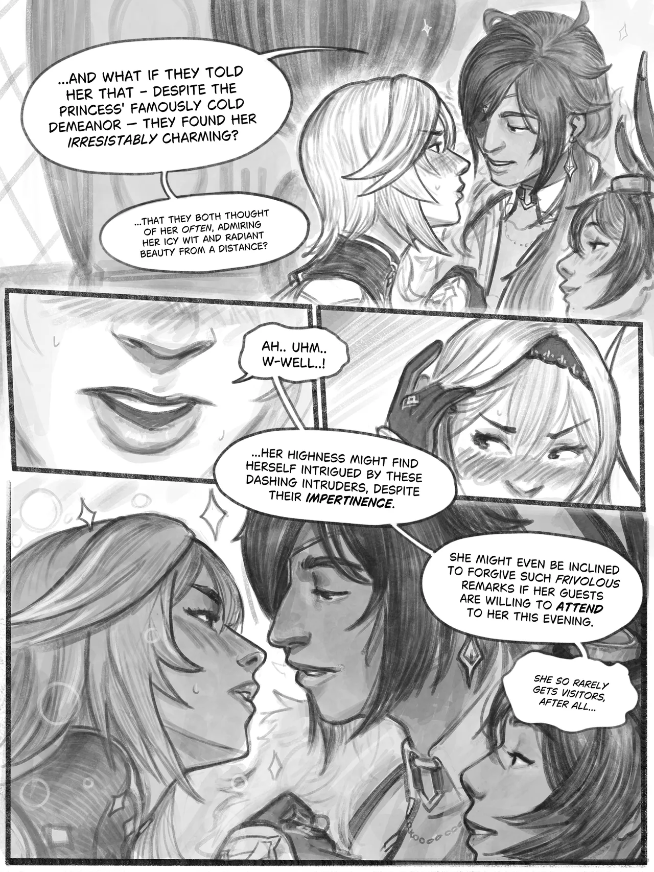 Knighty Night Genshin Impact page 9 full