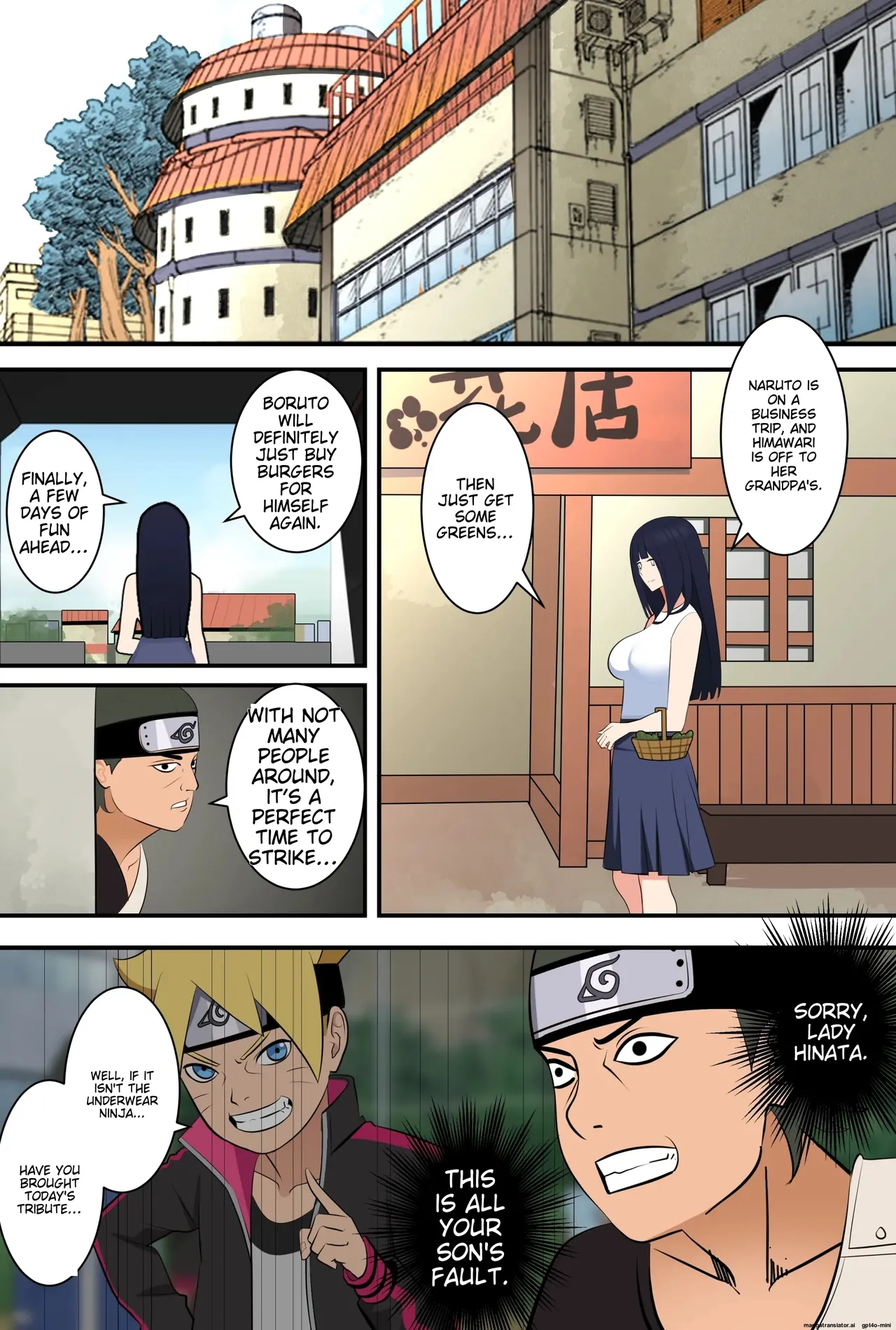 Revenge of the Possession Ninja page 1 full