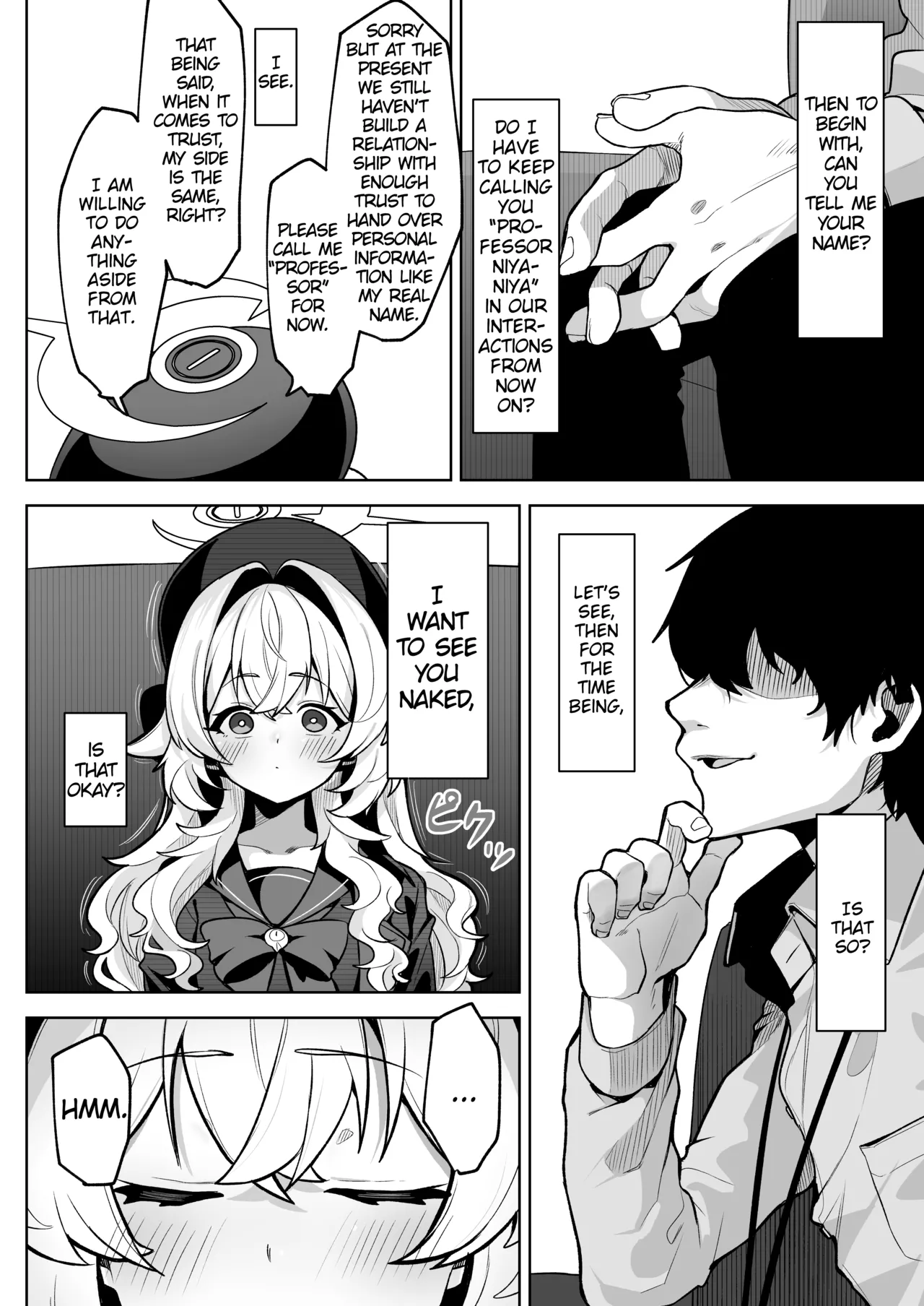 Niyaniya Kyouju o Hypnoru. page 10 full