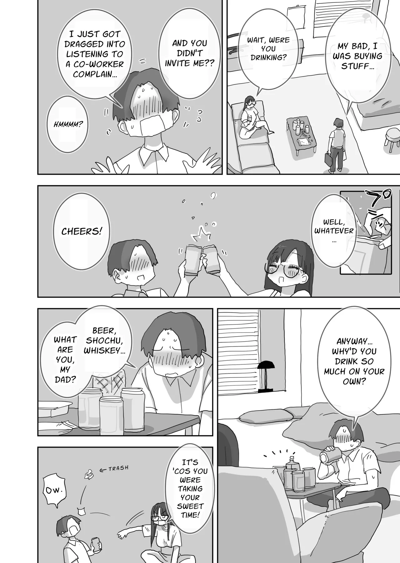 Zoku・Onna Tomodachi to Sugosu Mattari Icha Love H na Kyuujitsu Hashimoto-hen | My Naughty Lovey-Dovey Day Off With My Female Freinds Continued ~Hashimoto Route~ page 8 full