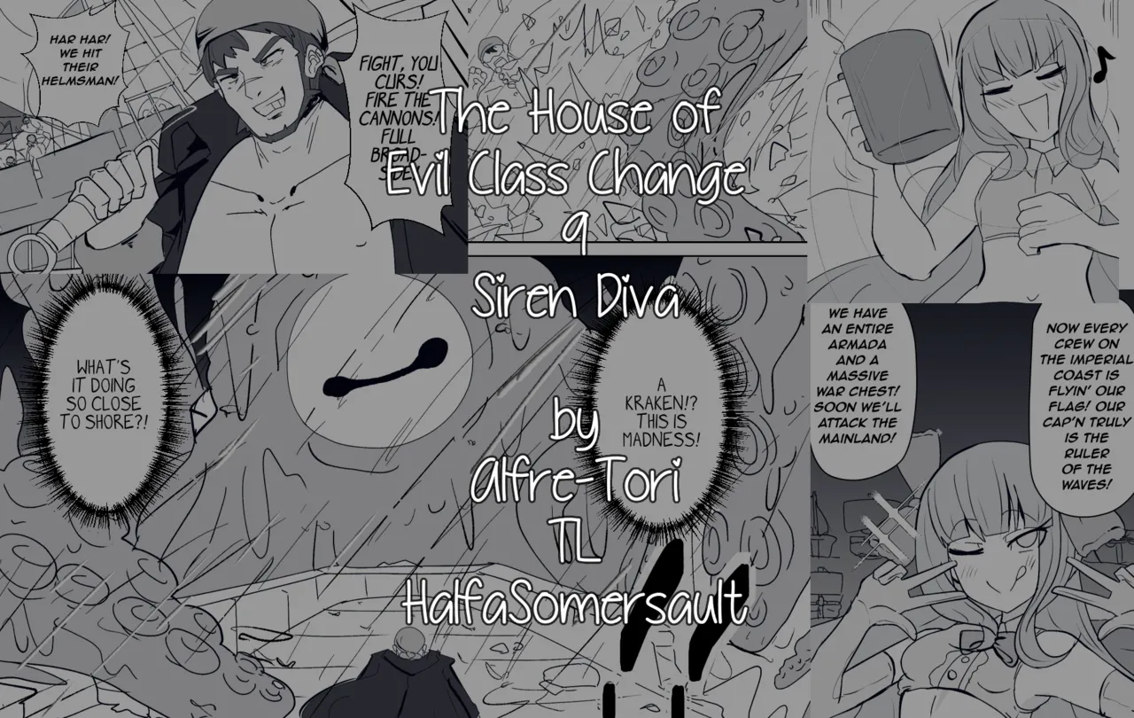 Matenshoku no Yakata 9 | The House of Evil Class Change 9 Siren Diva page 1 full