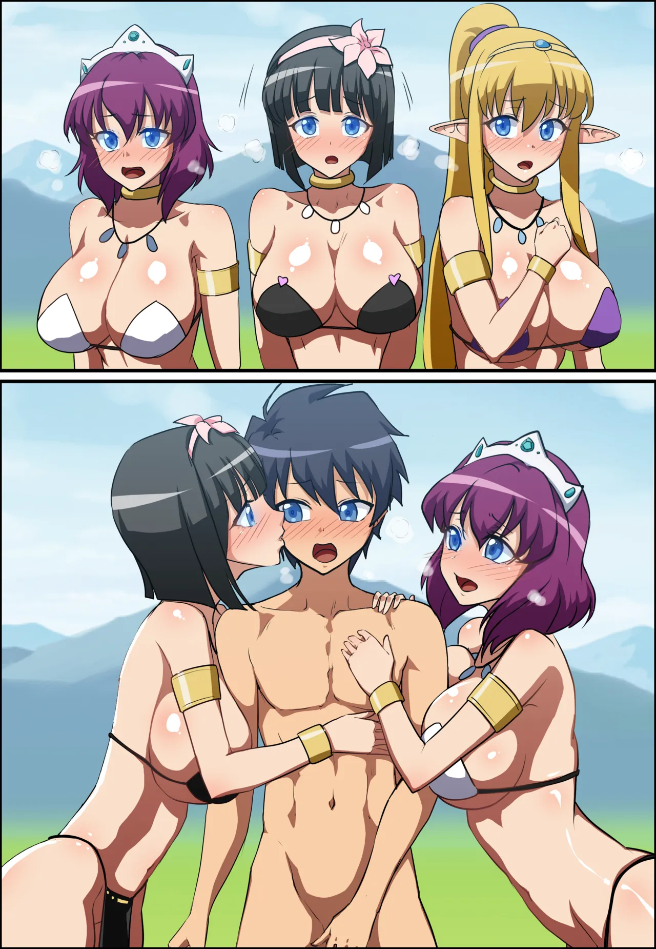 The Familiar of Zero - Tiffania  Henrietta  Siesta  Majin buu 1-2 page 10 full