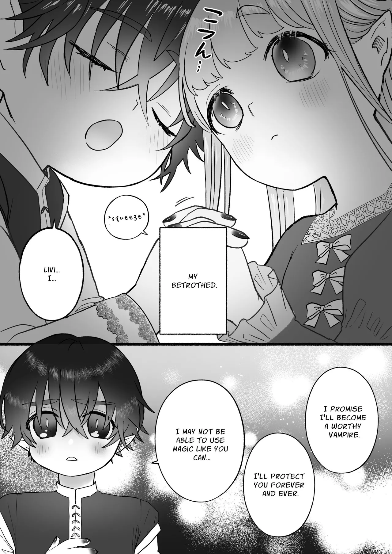 Kodoku na Kyuuketsuki ga Ningen ni Tensei Shita Konyakusha wo Teniireru made -Sambyakunen Goshi no Shuuchaku Ai- | How a Lonely Vampire Reclaims His Reincarnated Fiancée ~An Obsessive Love Spanning 300 Years~ page 6 full