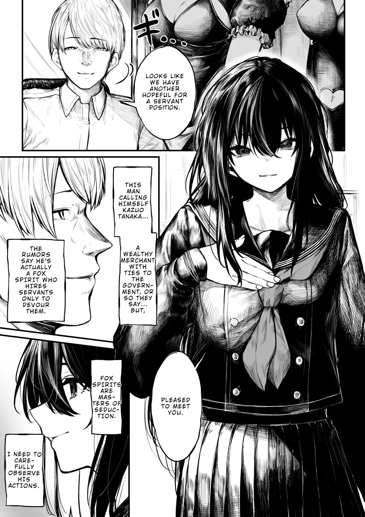 Jikkuri Choukyousarechau Haraiya | The Exorcist Who Ends Up Being Thoroughly Tamed page 1 full