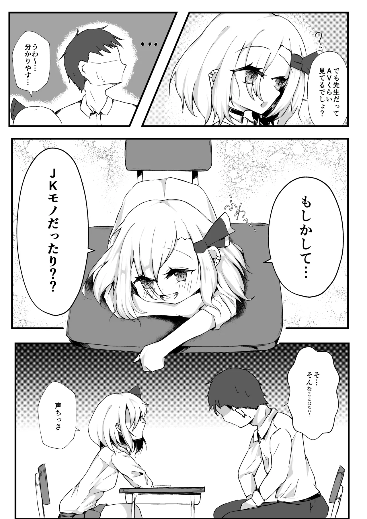 JK Rumia-chan wa Tabezakari page 6 full