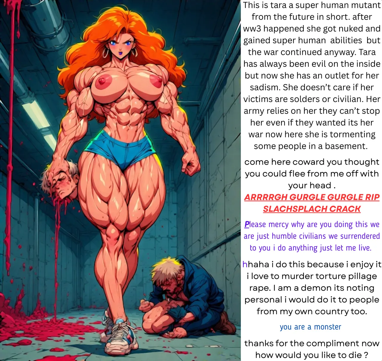 tara the radioactive killer muscle goddess of war page 1 full