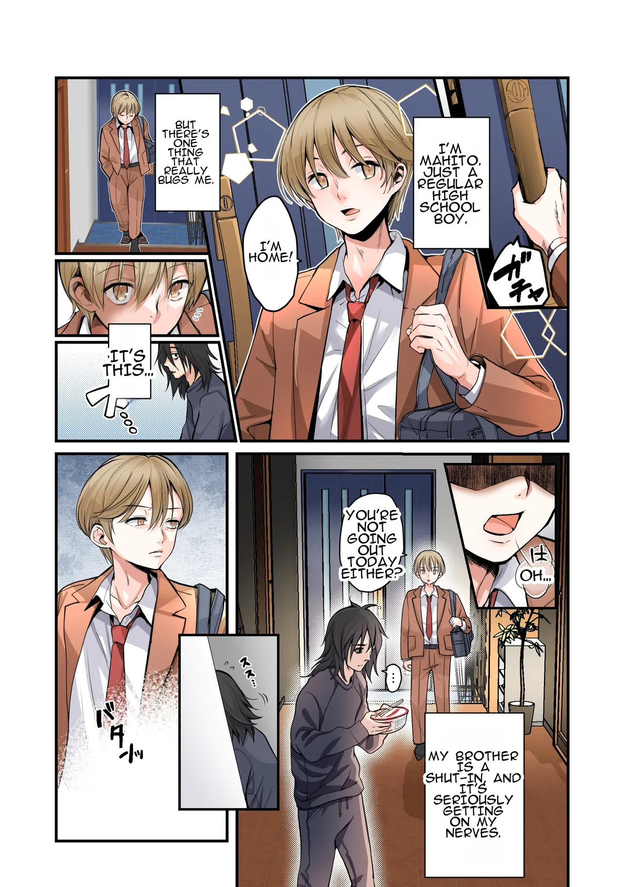 A Story About How a Younger Brother Turns Into a Onahole Who Loves Her Oniichan♥ page 2 full