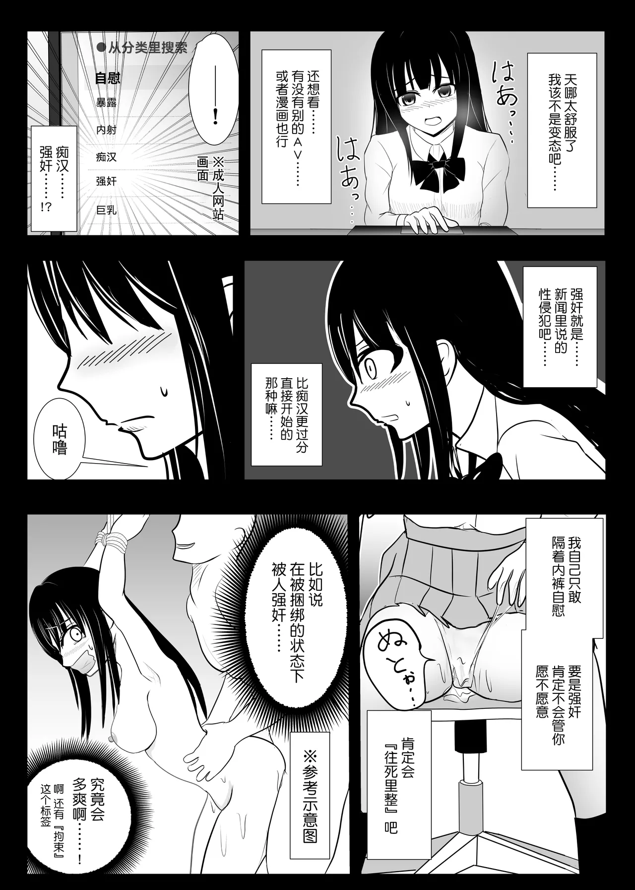 Juu Hassai kara Hajimeru Kankin Kousoku AV Ni Nou o Yakareta M Joshi no Matsuro page 8 full