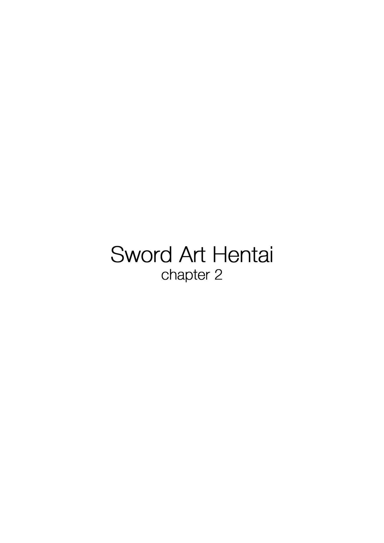 Sword Art Hentai page 2 full