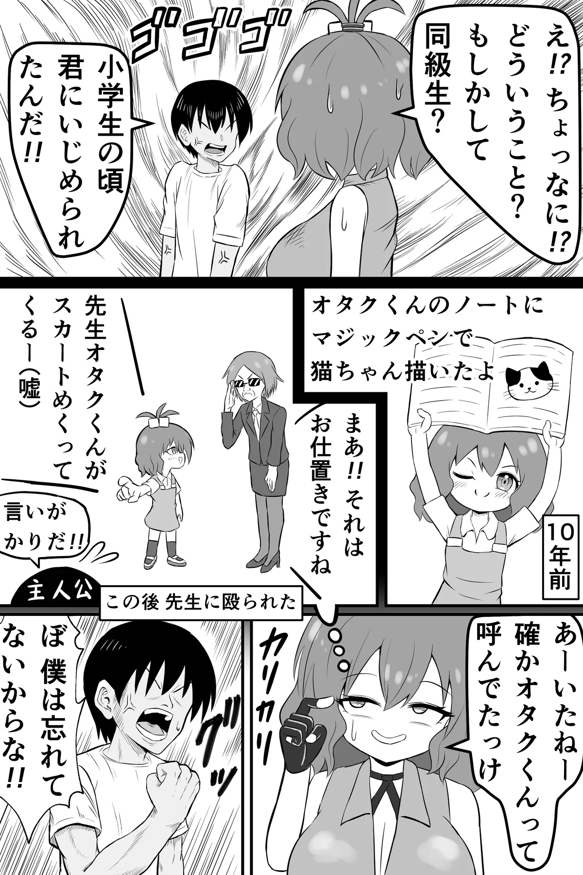 Mukashi Ore no Koto o Ijimete-ta Onna no Mitsugi Yako ni Naru Hanashi page 5 full