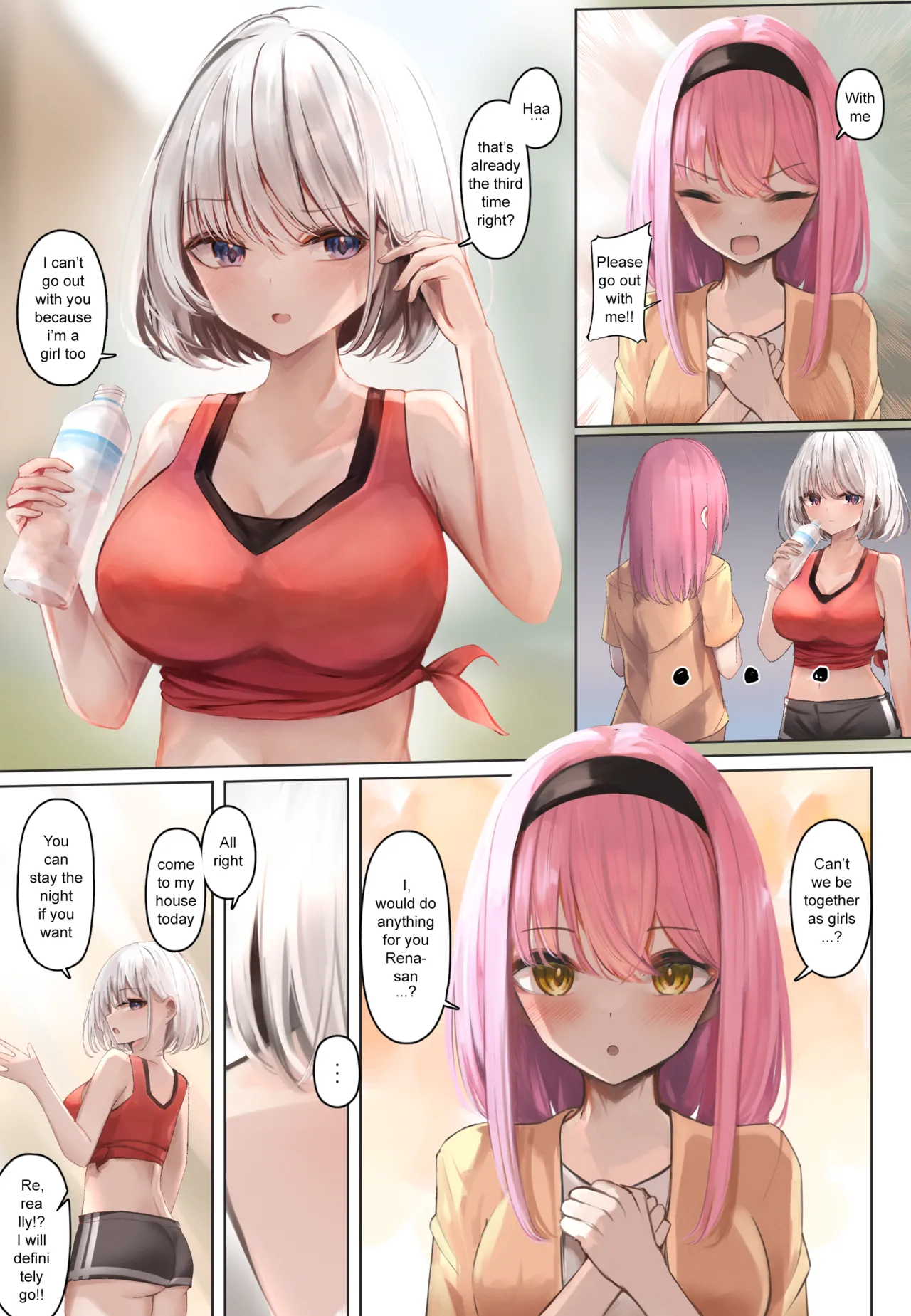 Rena-chan and Yume-chan Yuri Series page 5 full