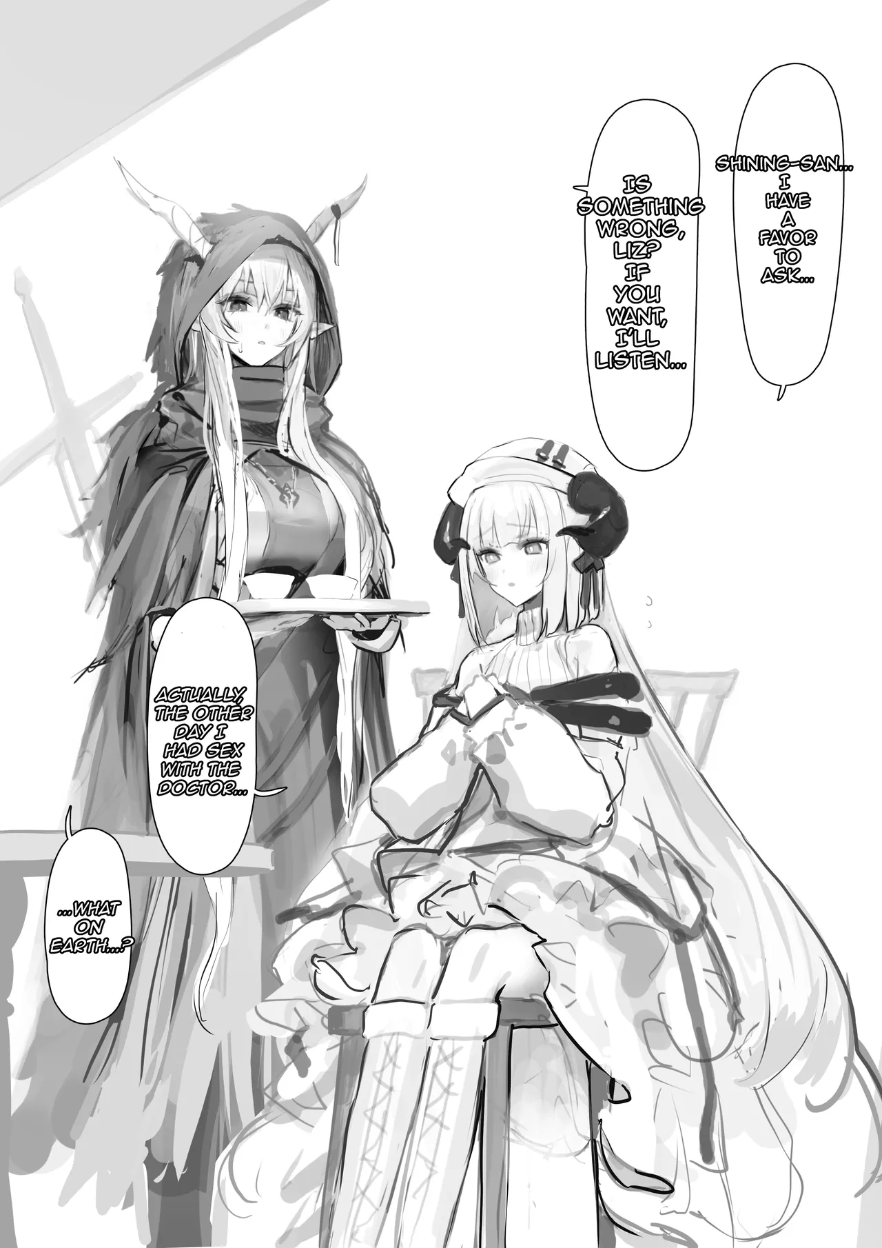 Shining & Nightingale Migawari Ecchi page 3 full