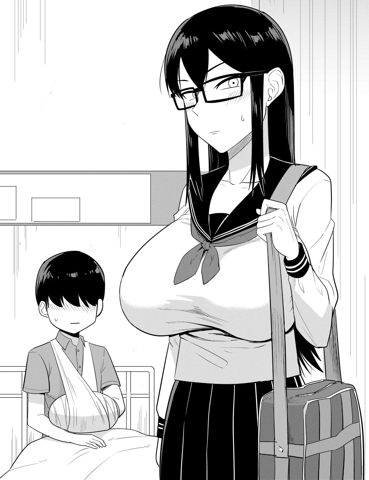 Sewayaki na Kyonyuu Gakkyuu Iinchou Sono 1-20 | The Kind and Caring Busty Class Rep Ch.1-20 page 2 full