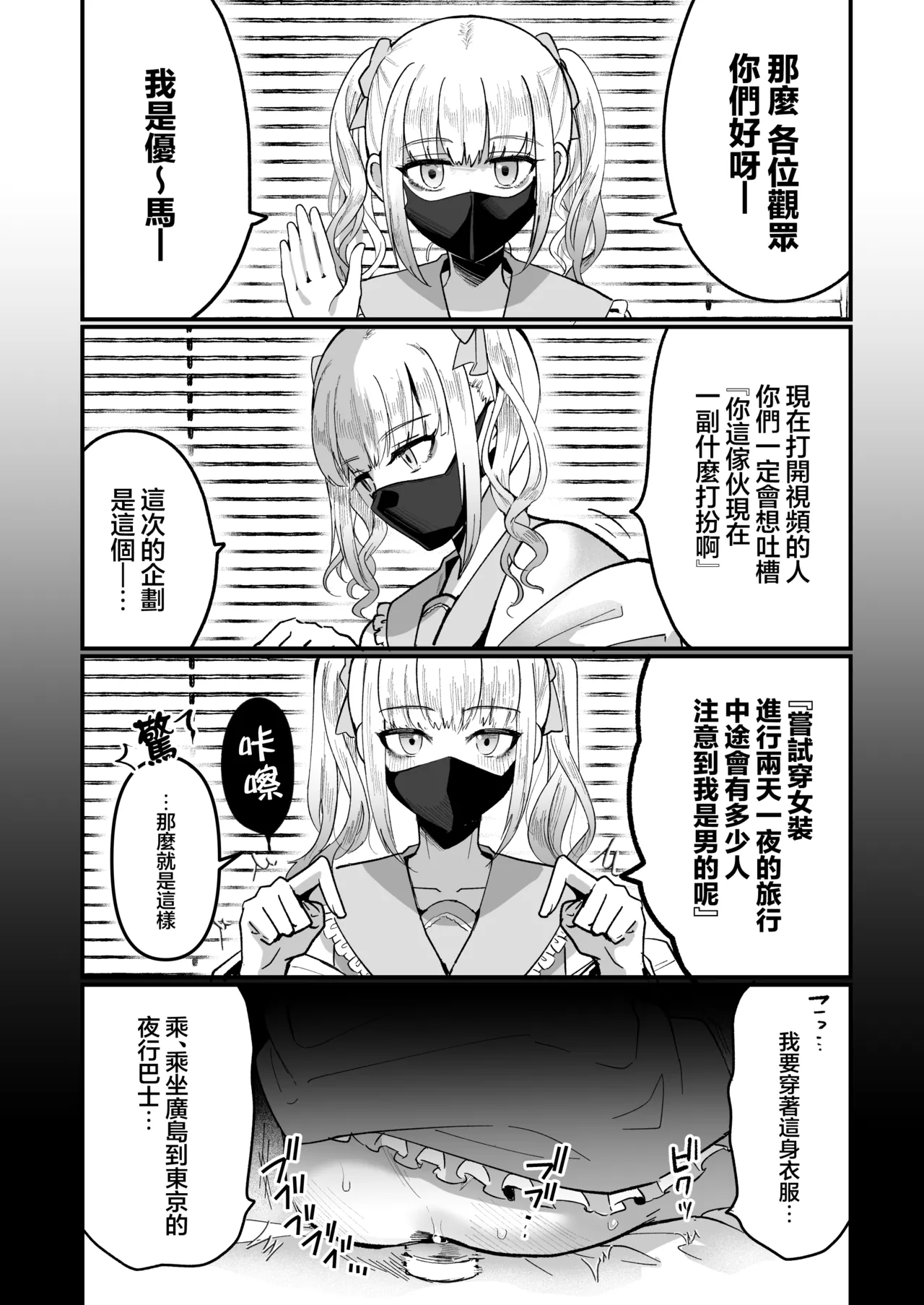 Mesuochi Trip | 短途雌堕旅行 page 3 full