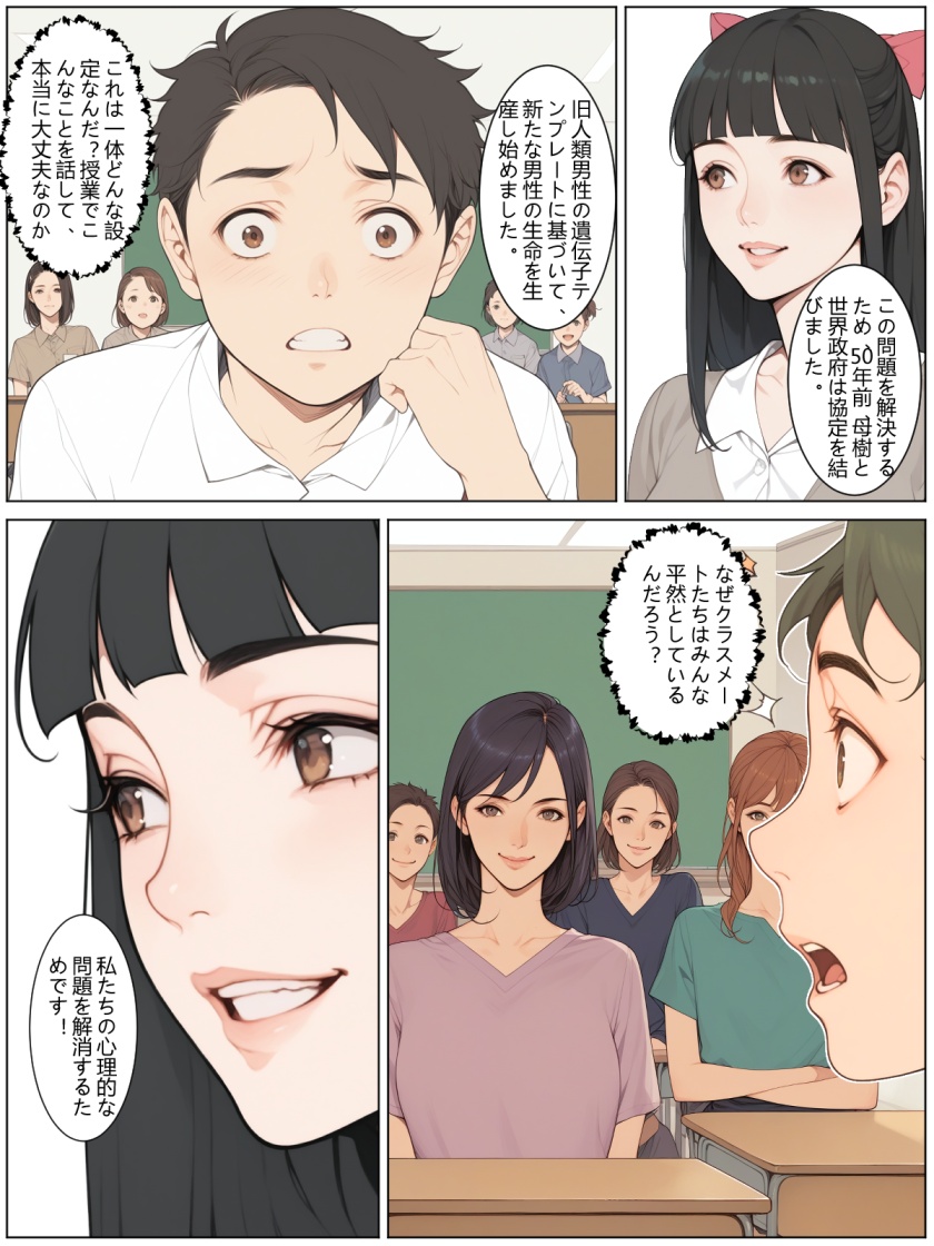 助けて、ふたなりに囲まれちゃった！ page 6 full