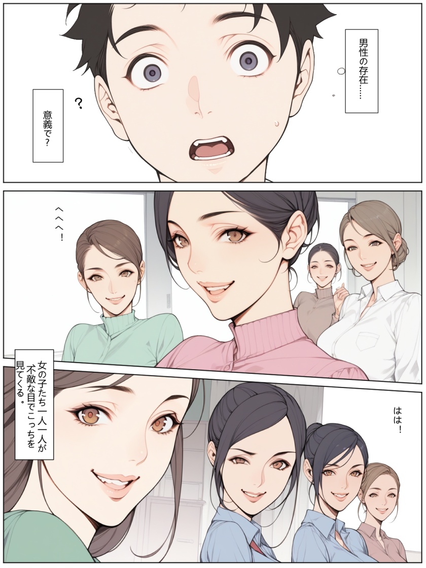 助けて、ふたなりに囲まれちゃった！ page 9 full