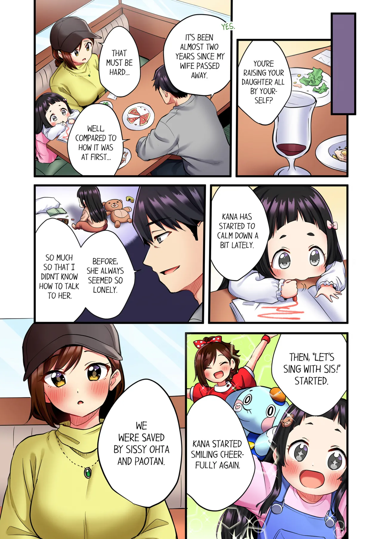 Uta no Onee-san Datte H Shitai ~Konnakao, TV no Mae Minna ni wa Miserarenai yo... | Even an Innocent TV Show Singer Needs Sex Vol. 1-6 page 9 full