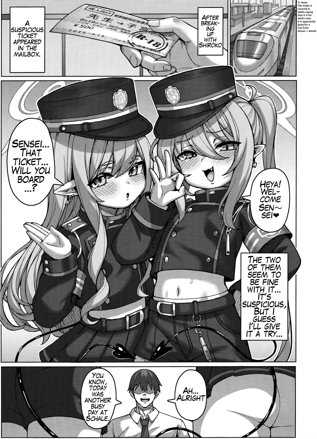 Highlander Tetsudou Gakuen Haramase Senyou Tokkyuu page 2 full