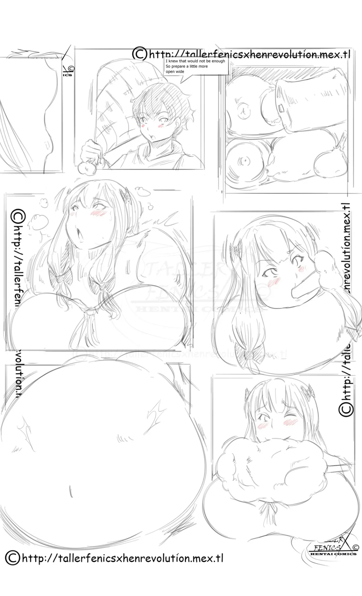 Vore Manga Sensei Sagiri page 7 full