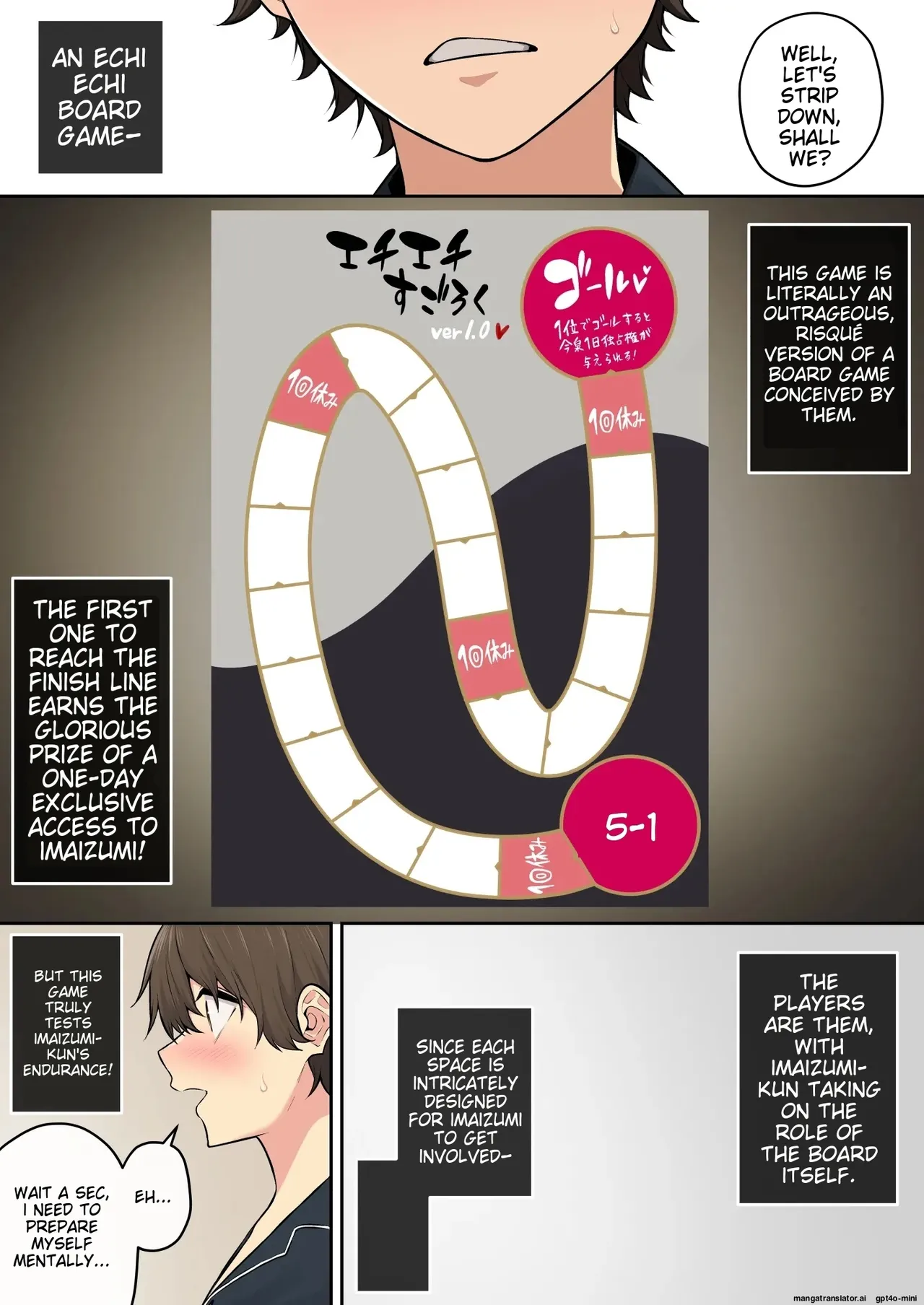 Imaizumi Brings All The Gyarus To His House 7 page 4 full