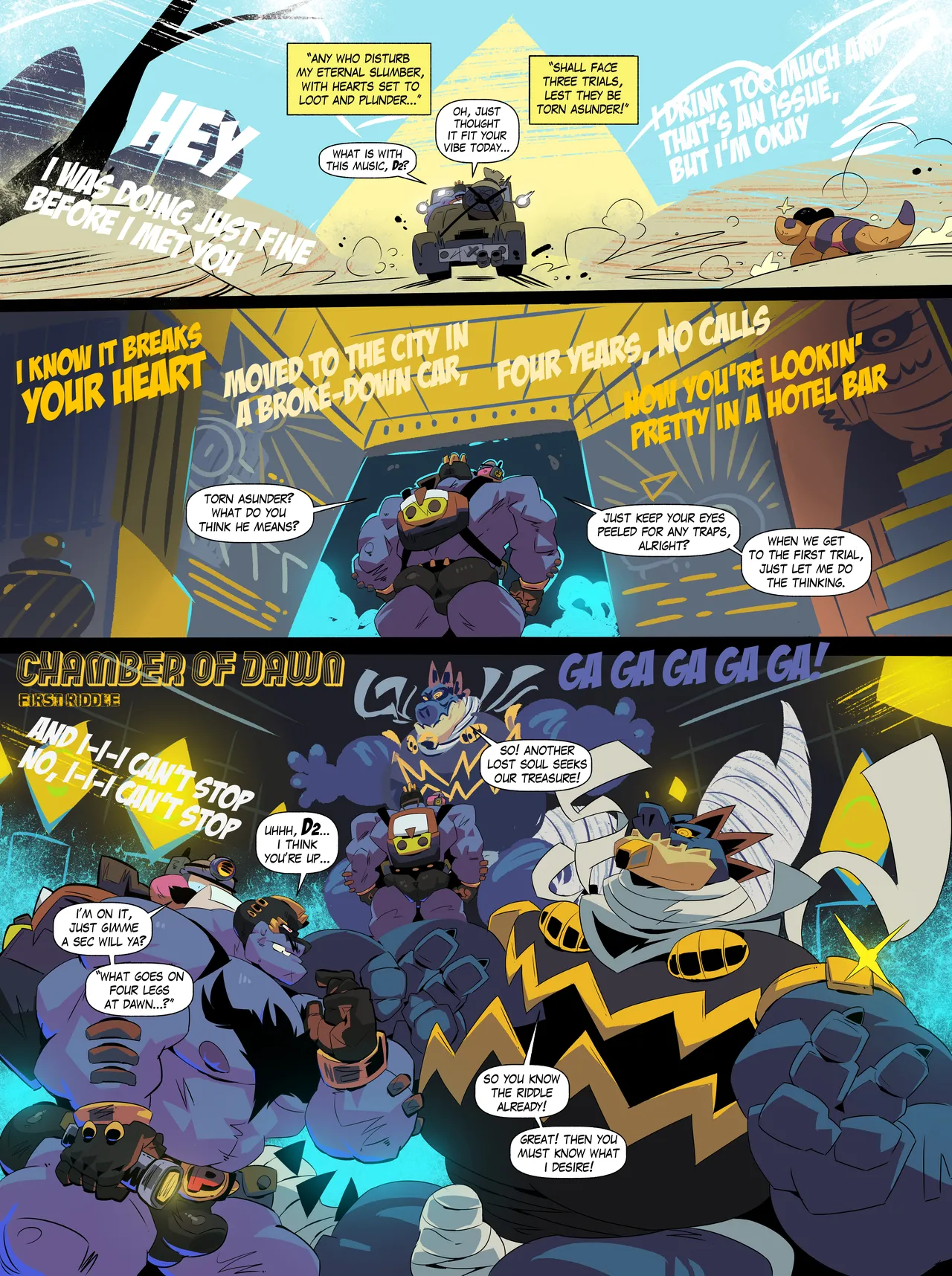 Detective Incineroar in: Coffin Raider! page 3 full