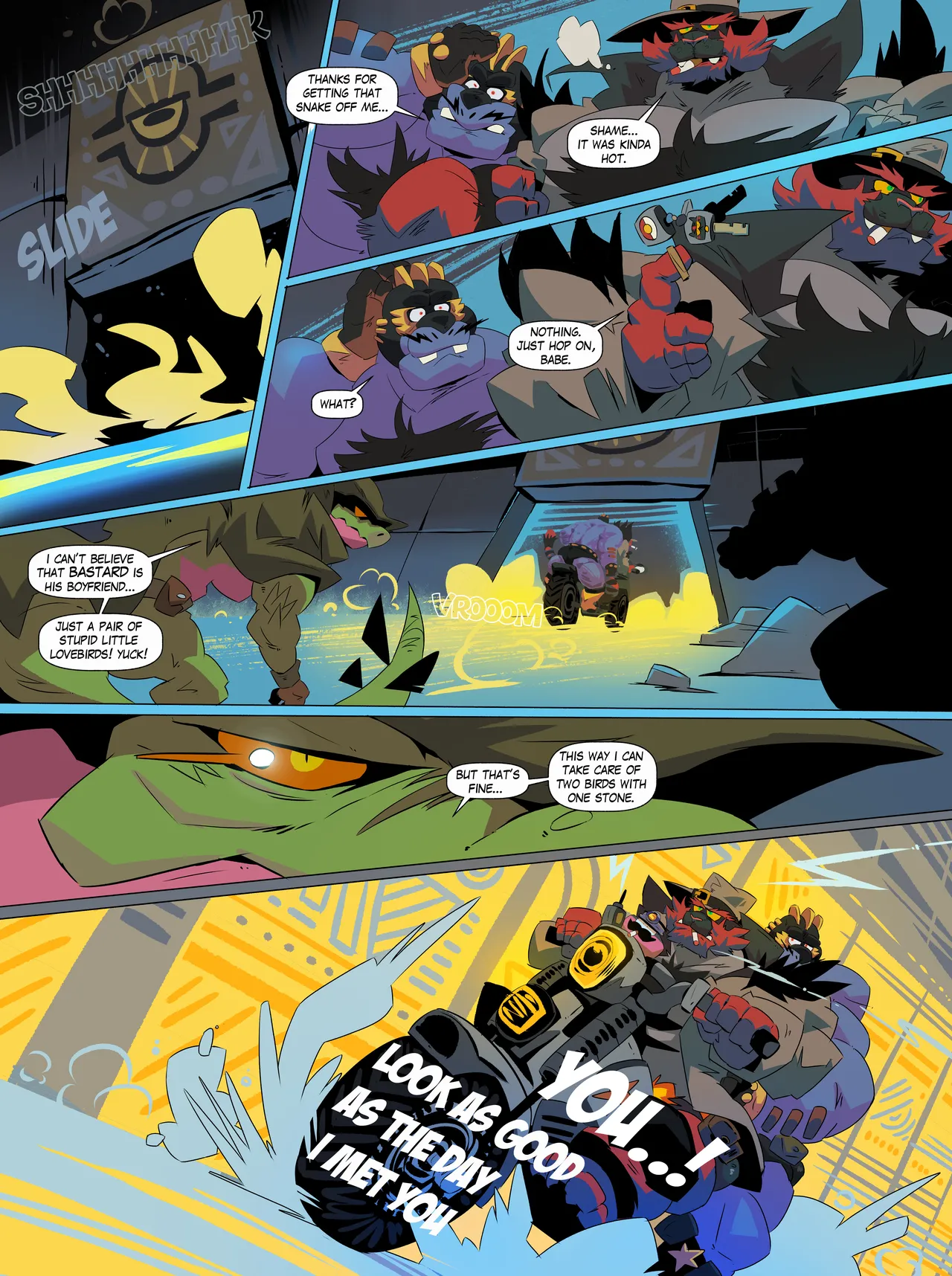 Detective Incineroar in: Coffin Raider! page 9 full