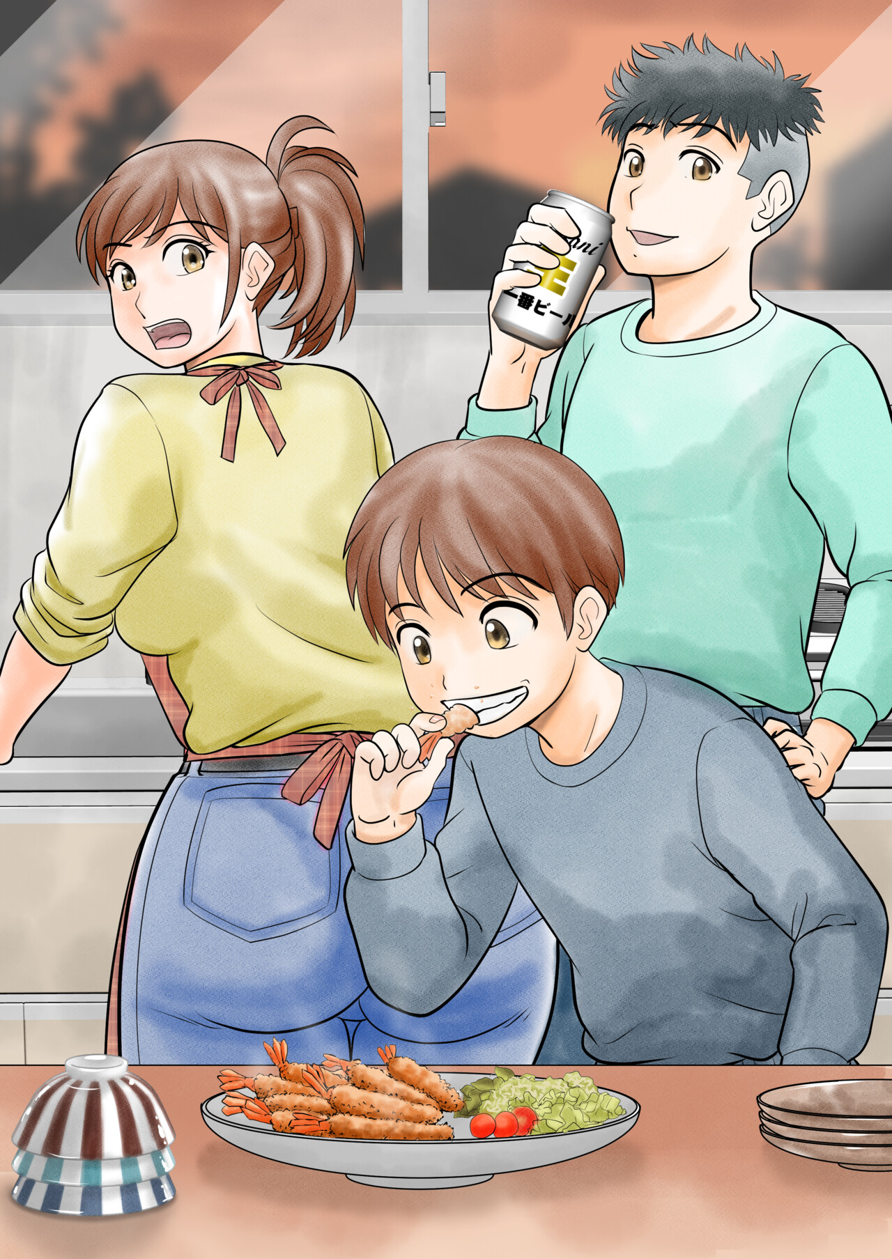 30-nichi go ni SEX suru Haha to Musuko Gaiden2 ~boku to kanojo to kare no ikiru michi~ | After 30 Days I'll Have Sex Mother and Son, Side Story 2 ~Me, Her and Him on The Road of Life~ page 2 full