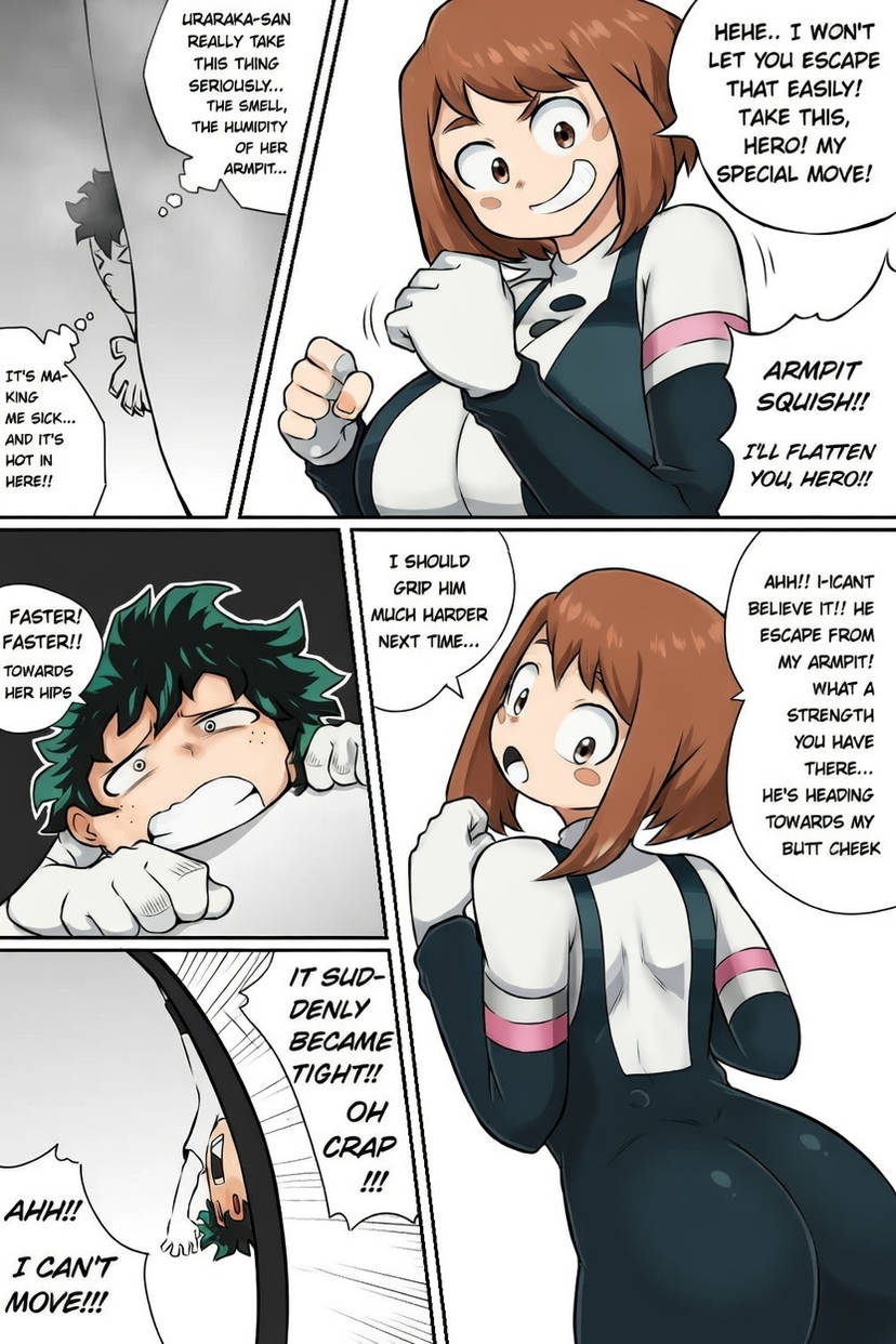 Ochako Uraraka vs Izuku Midoriya page 5 full