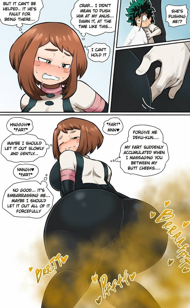 Ochako Uraraka vs Izuku Midoriya page 8 full
