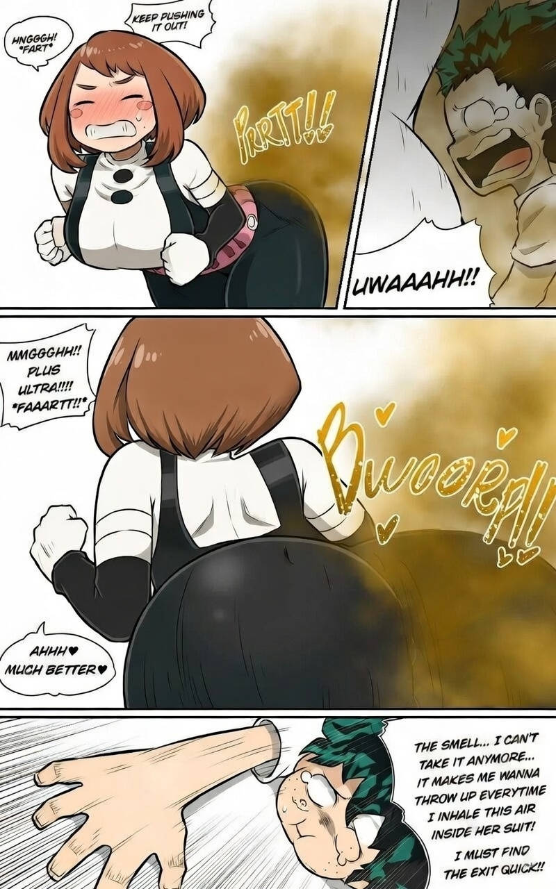 Ochako Uraraka vs Izuku Midoriya page 9 full