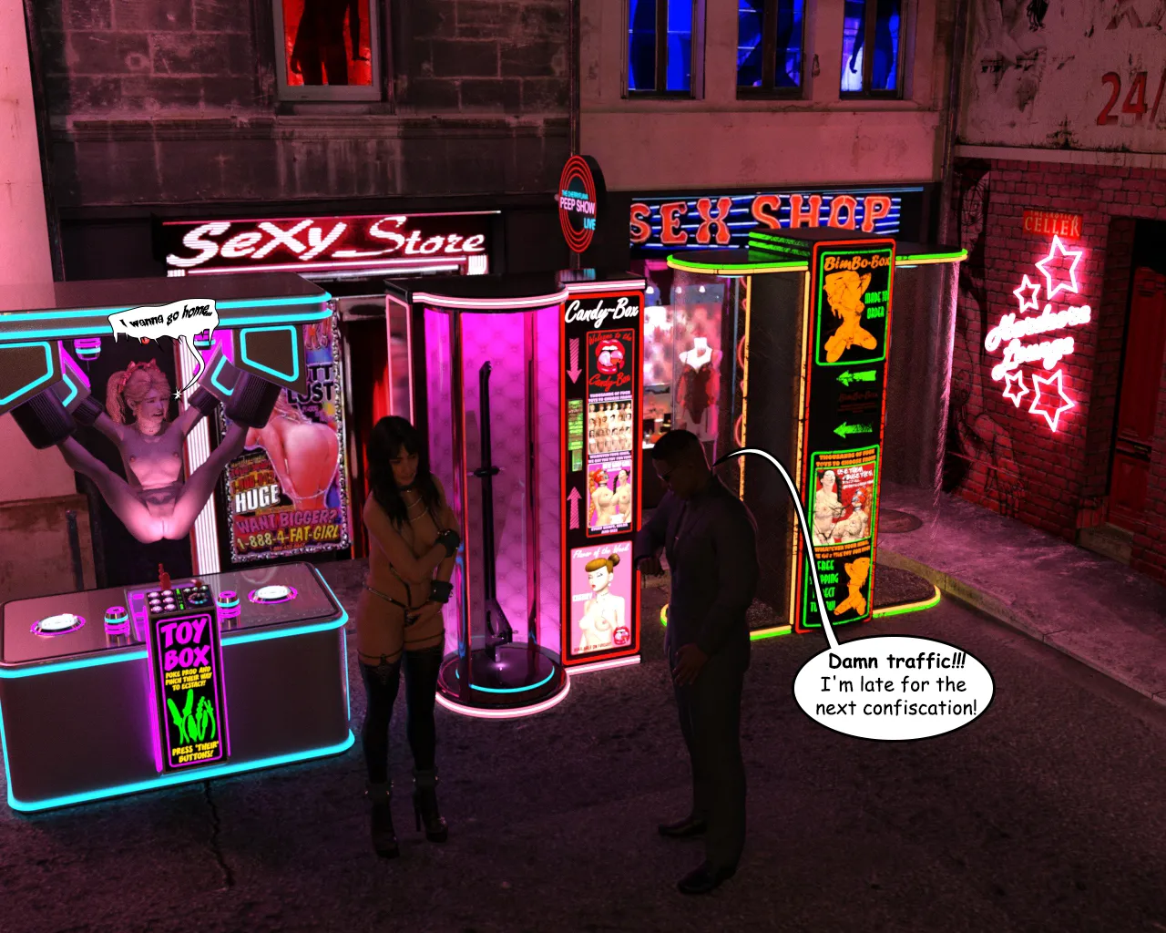 MOMMYS BIMBOFICATION TROUBLE page 7 full