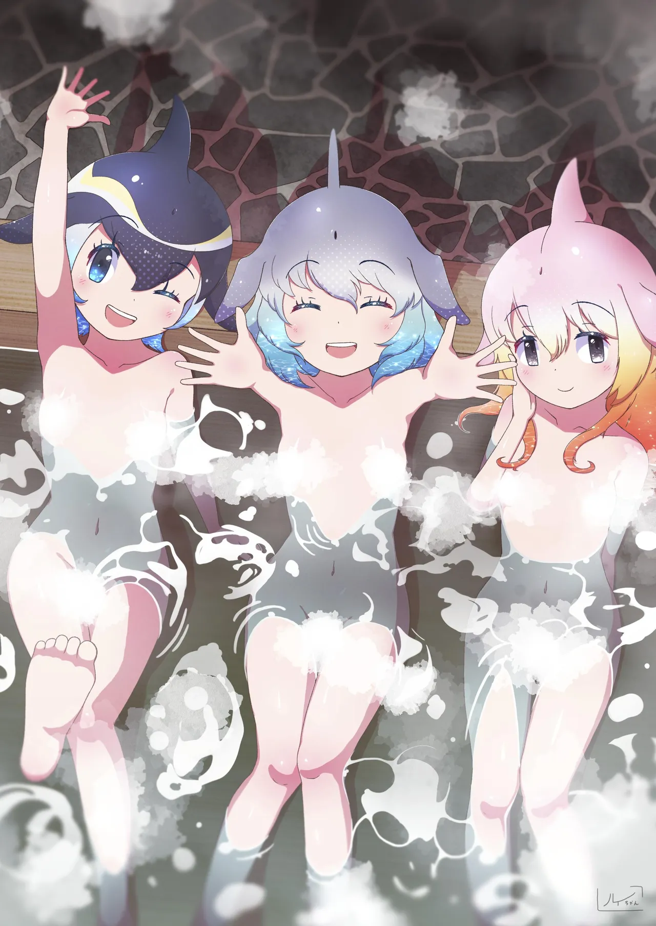 KemoFri Onsen goudou ~Yokujou de yokujou wa dame nano ne!~ page 10 full